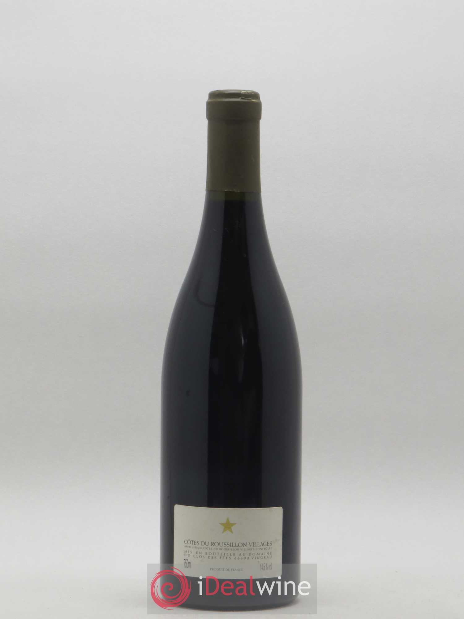 Côtes du Roussillon Villages Clos des Fées Hervé Bizeul 1999 - Lot de 1 bouteille - 1