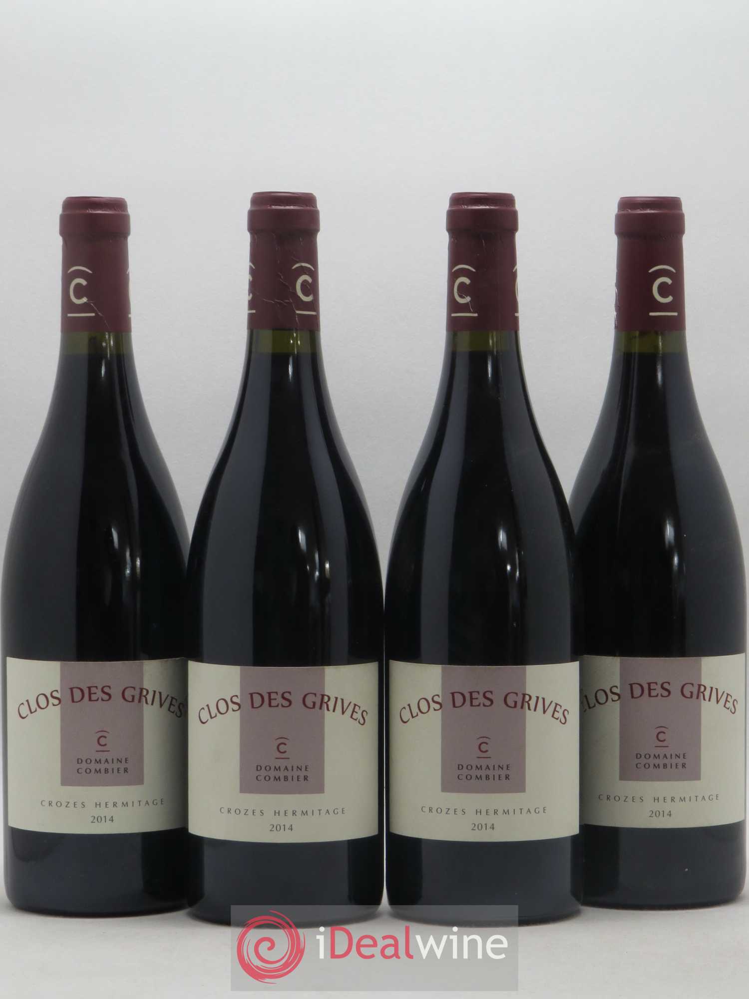 Crozes-Hermitage Clos des Grives Combier 2014 - Lot de 4 bouteilles - 0