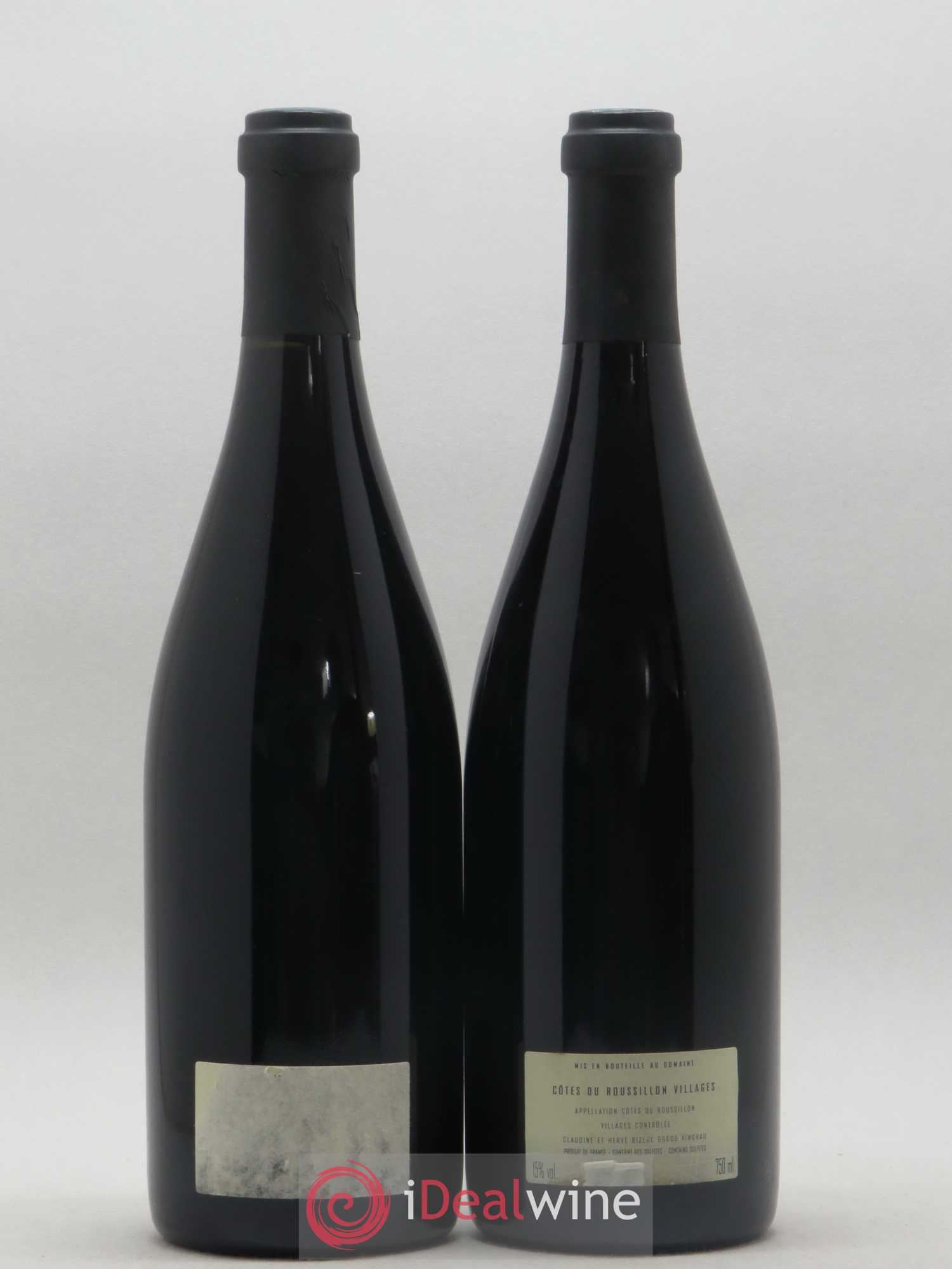 Côtes du Roussillon Villages Clos des Fées La Petite Sibérie Hervé Bizeul 2008 - Lot de 2 bouteilles - 1