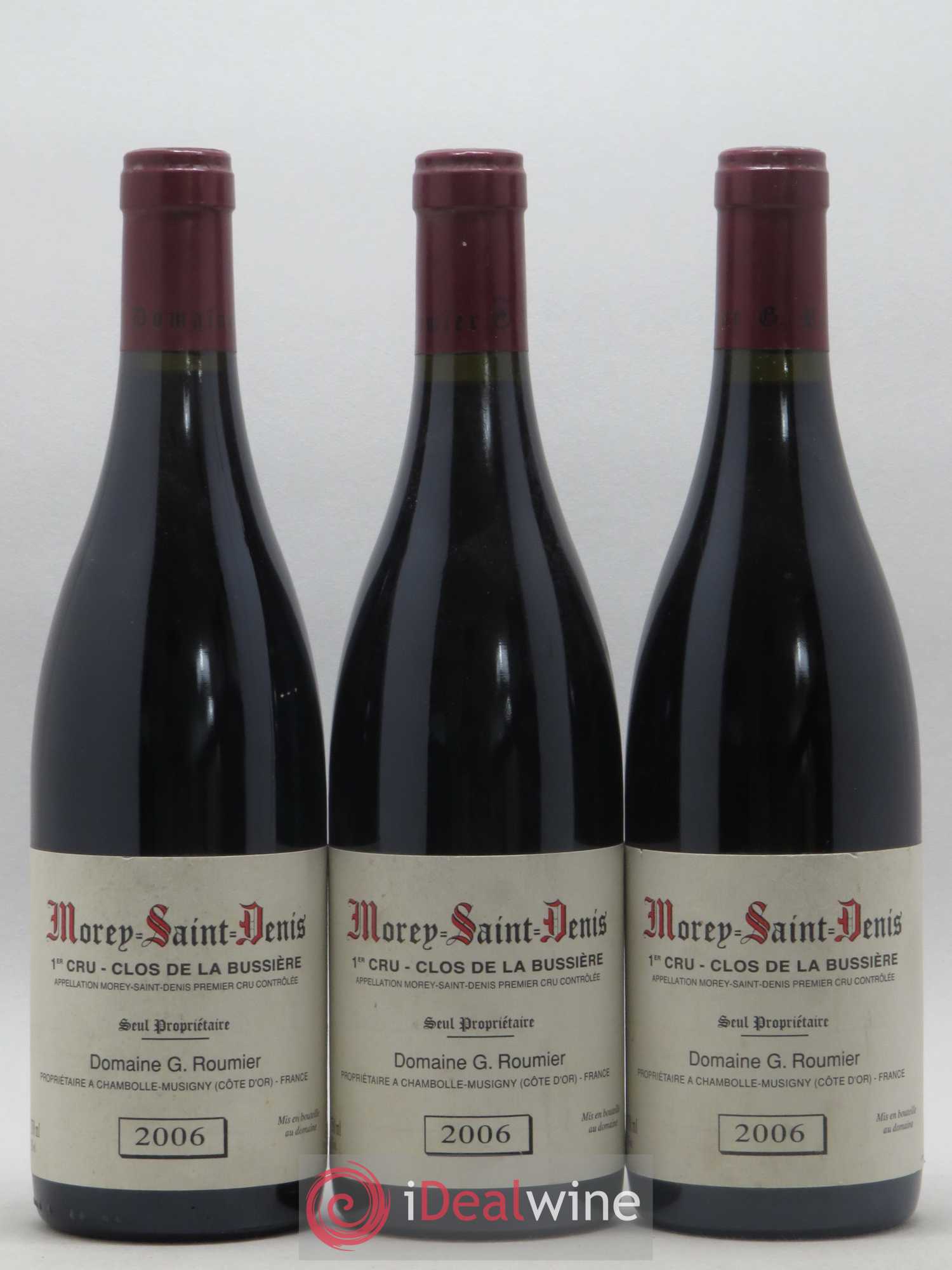 Morey-Saint-Denis 1er Cru Clos de la Bussière Georges Roumier (Domaine) 2006 - Lot de 3 bouteilles - 0