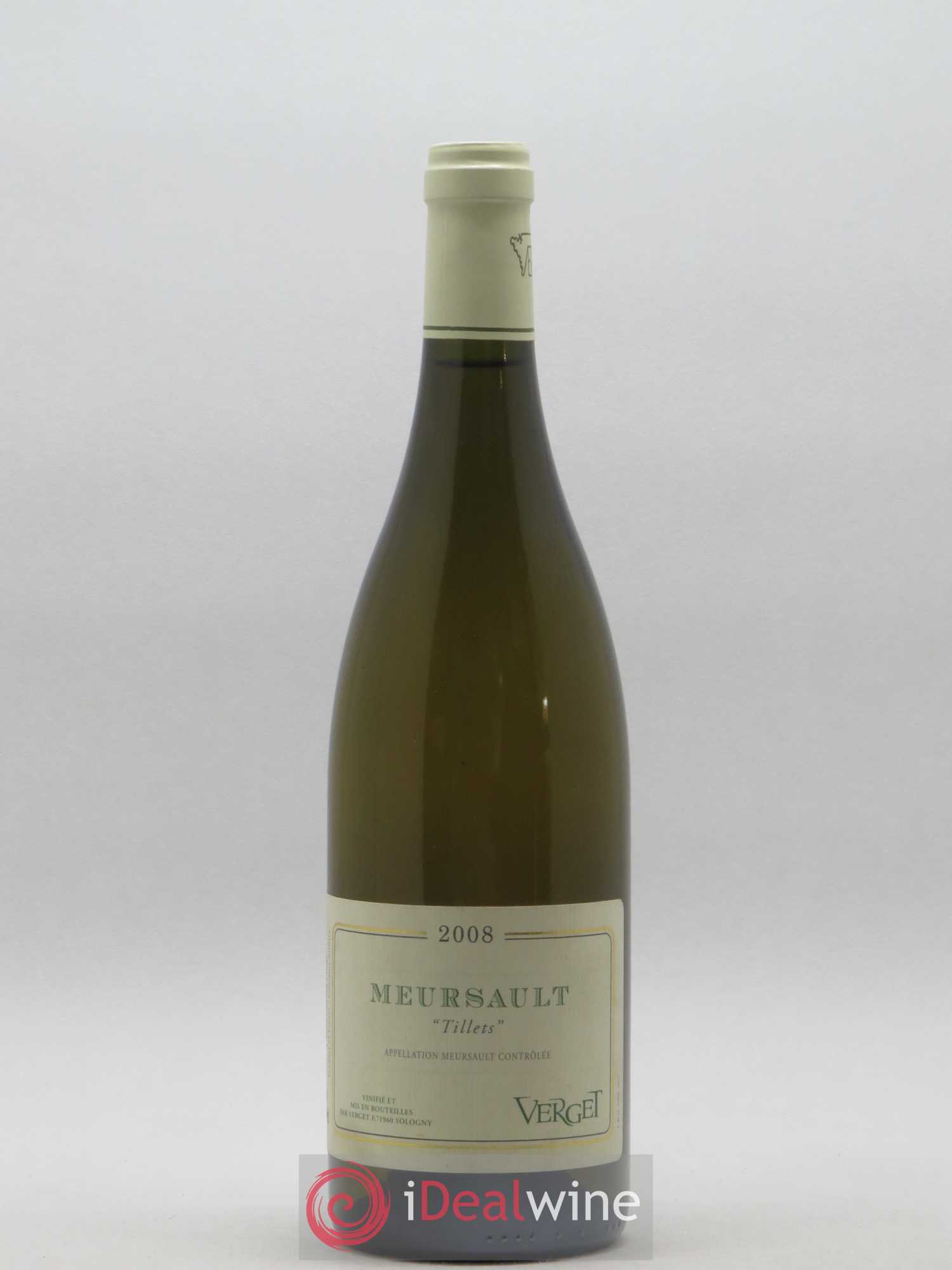 Meursault Tillets Domaine Verget 2008 - Posten von 1 Flasche - 0
