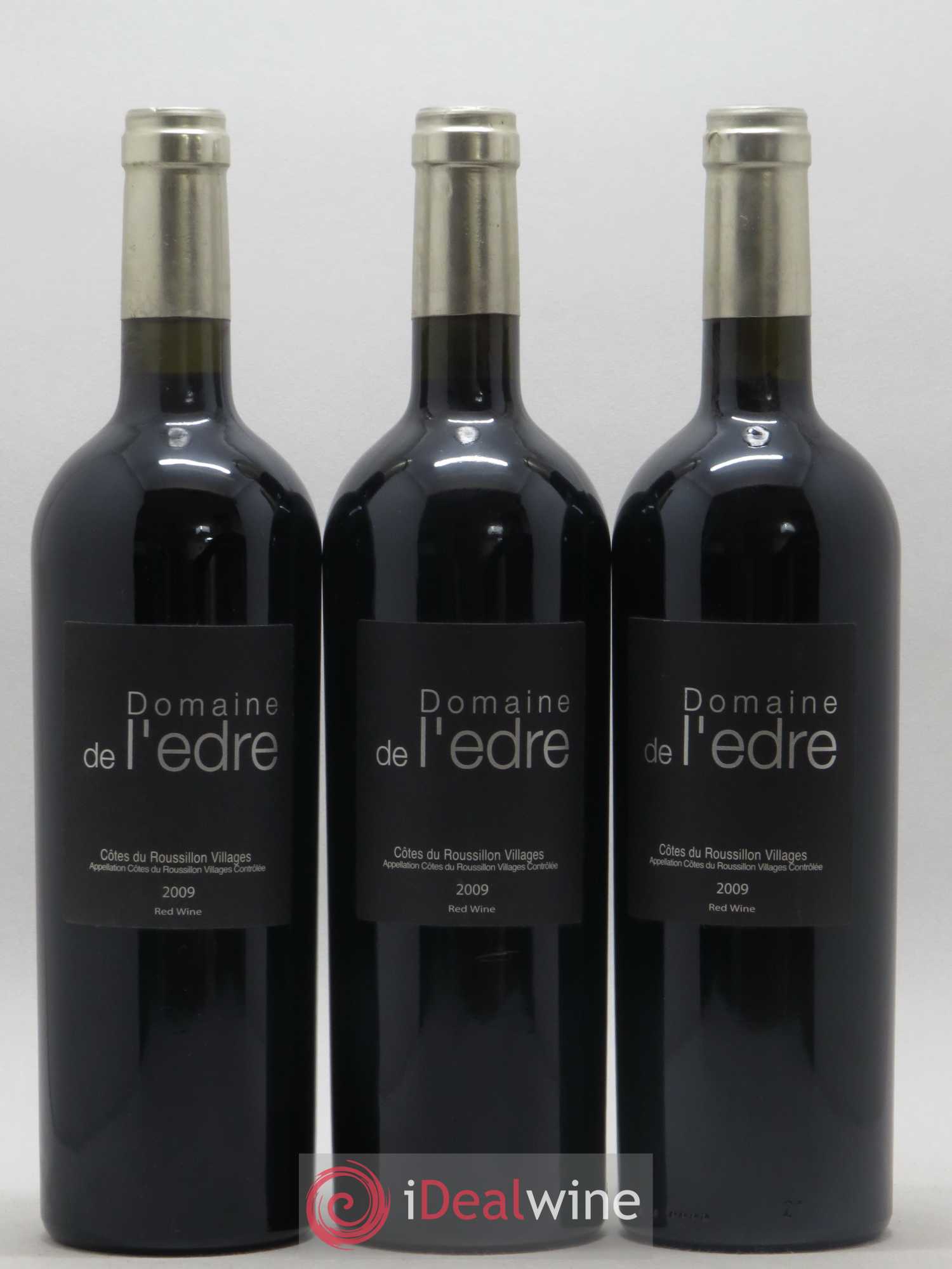 Côtes du Roussillon L'Edre domaine de l'Edre 2009 - Lot de 3 bouteilles - 0
