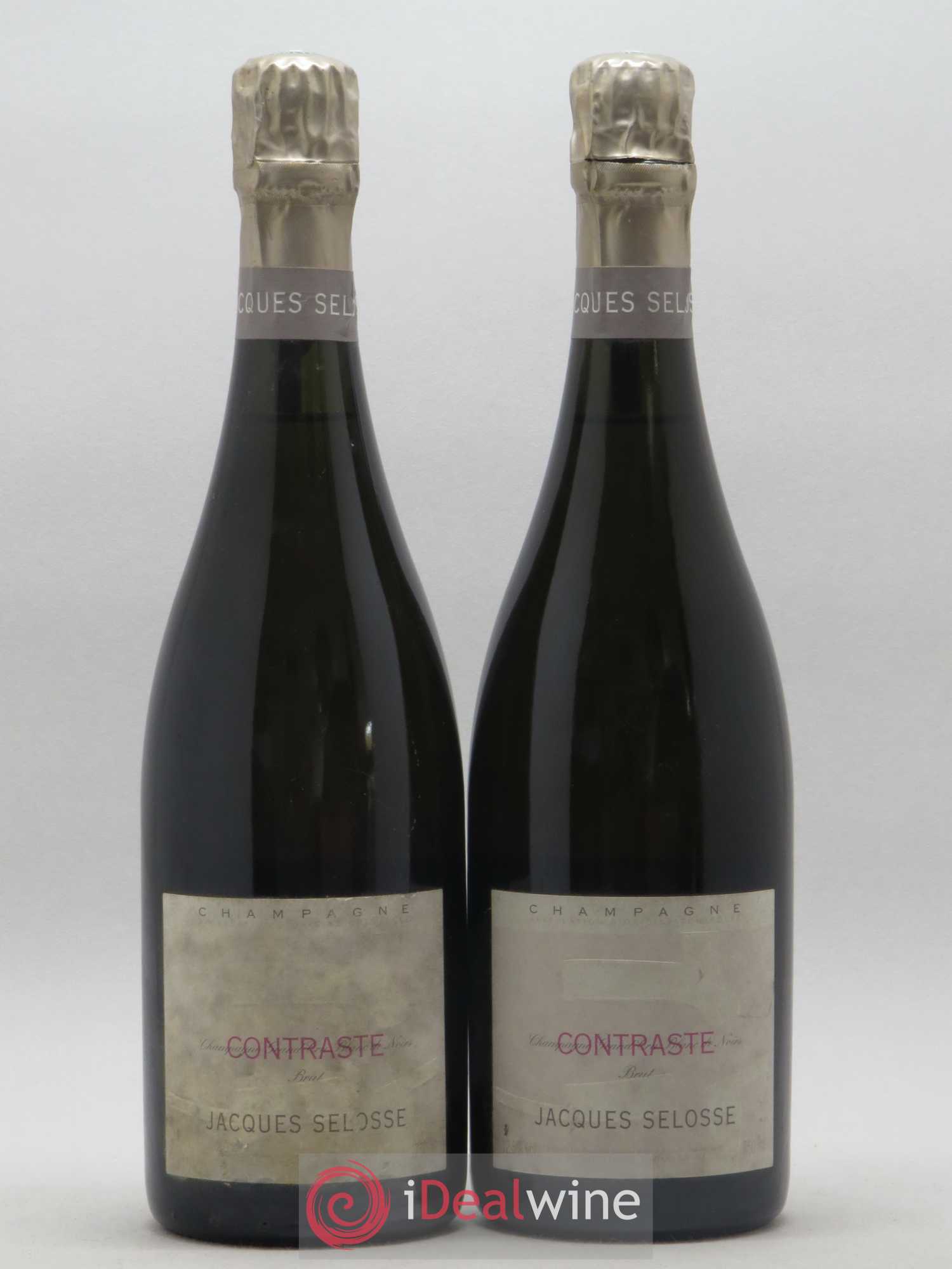 Contraste Blanc de Noirs Grand Cru Brut Jacques Selosse - Lot de 2 bouteilles - 0
