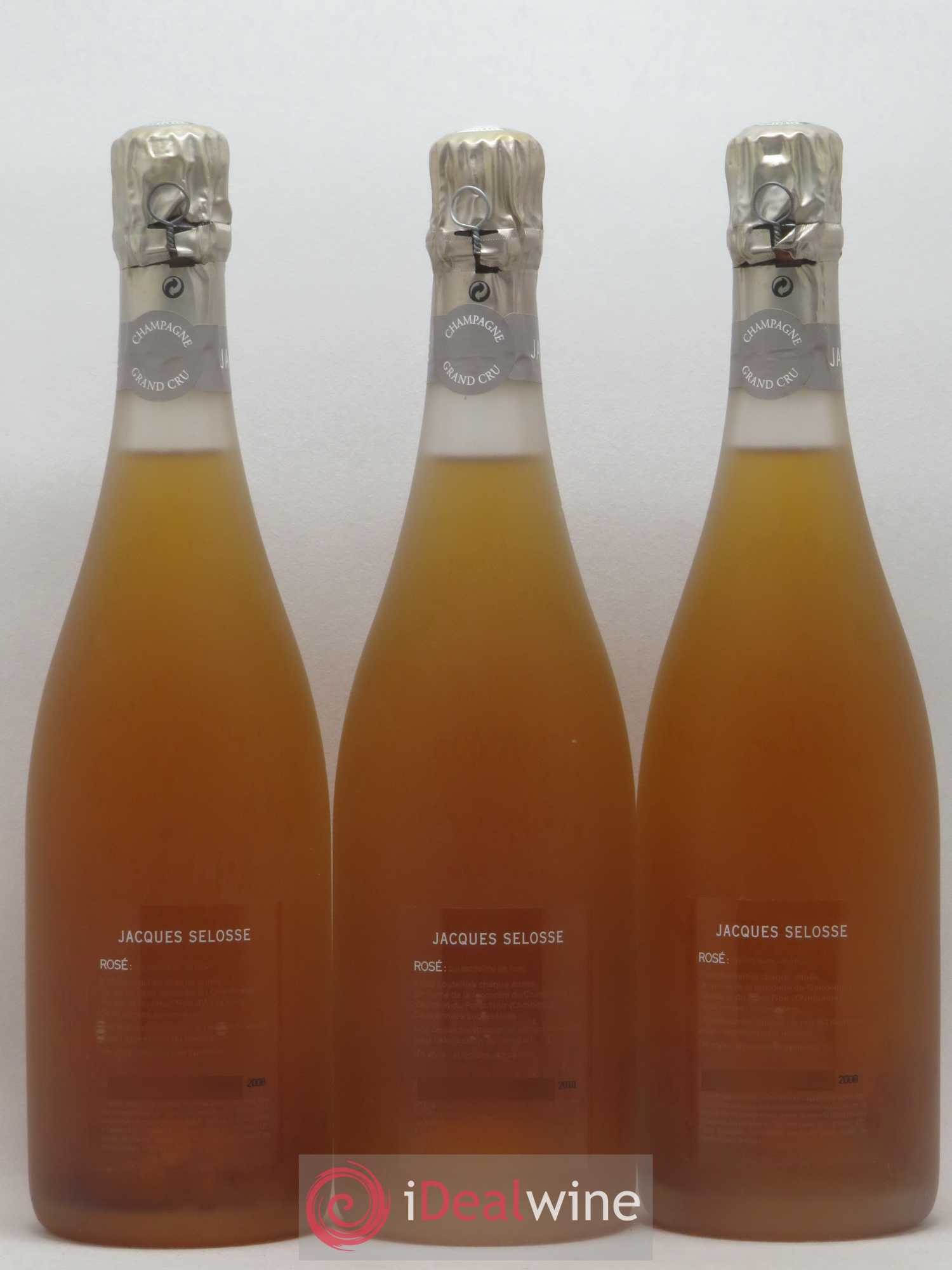 Rosé Brut Jacques Selosse - Lot de 3 bouteilles - 1