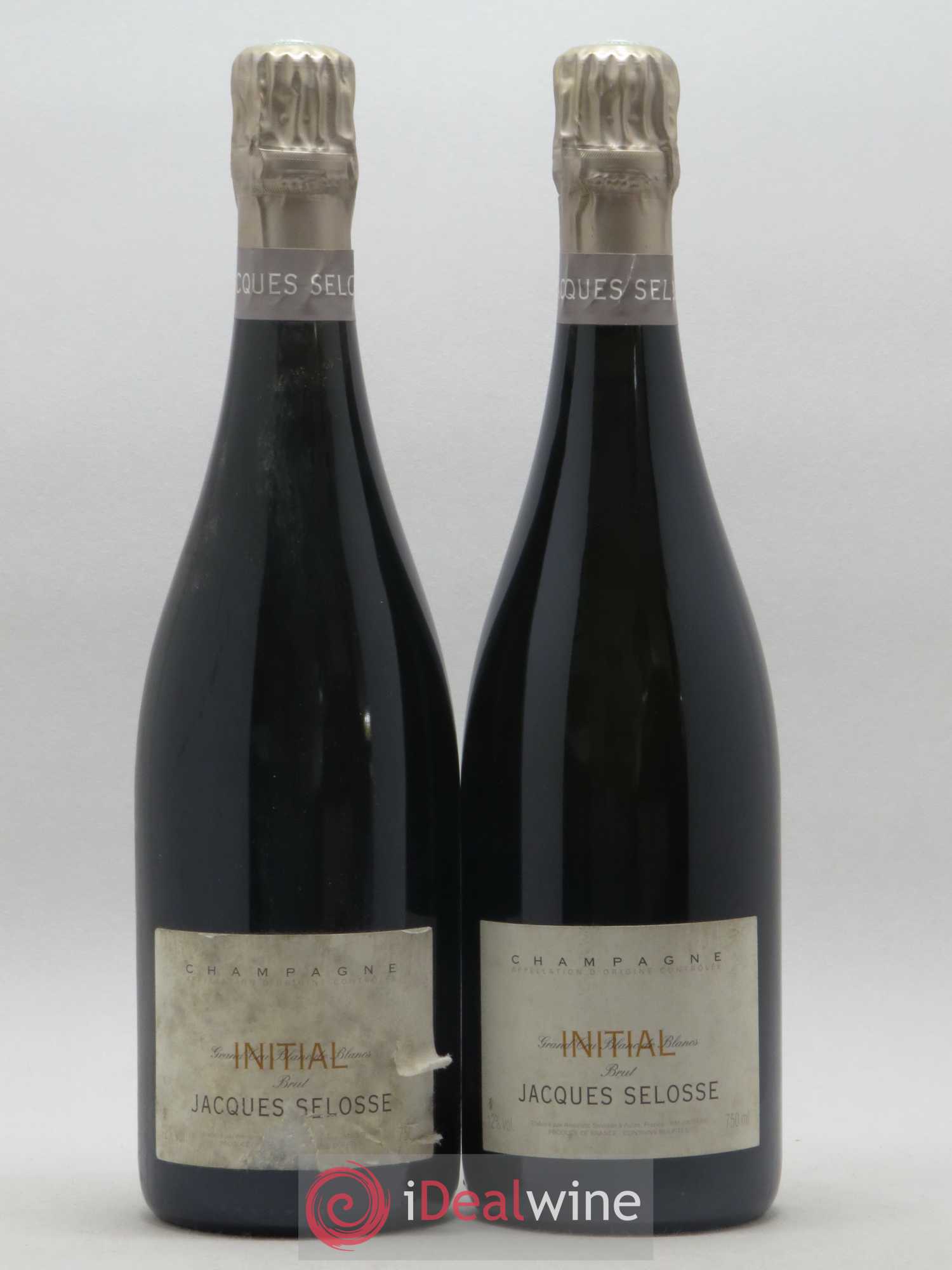 Initial Brut Jacques Selosse - Lot de 2 bouteilles - 0