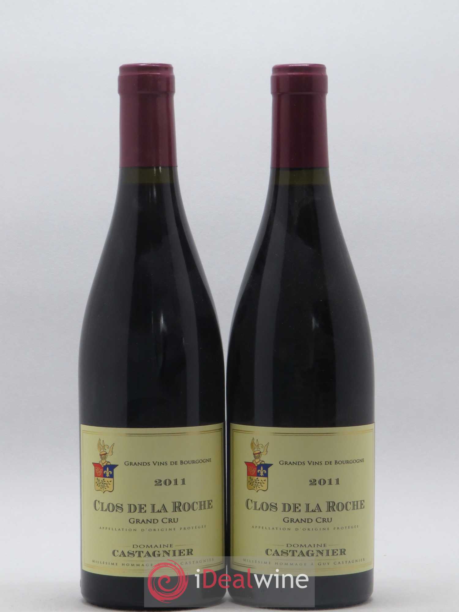Clos de la Roche Grand Cru Castagnier (Domaine) 2011 - Lot de 2 bouteilles - 0