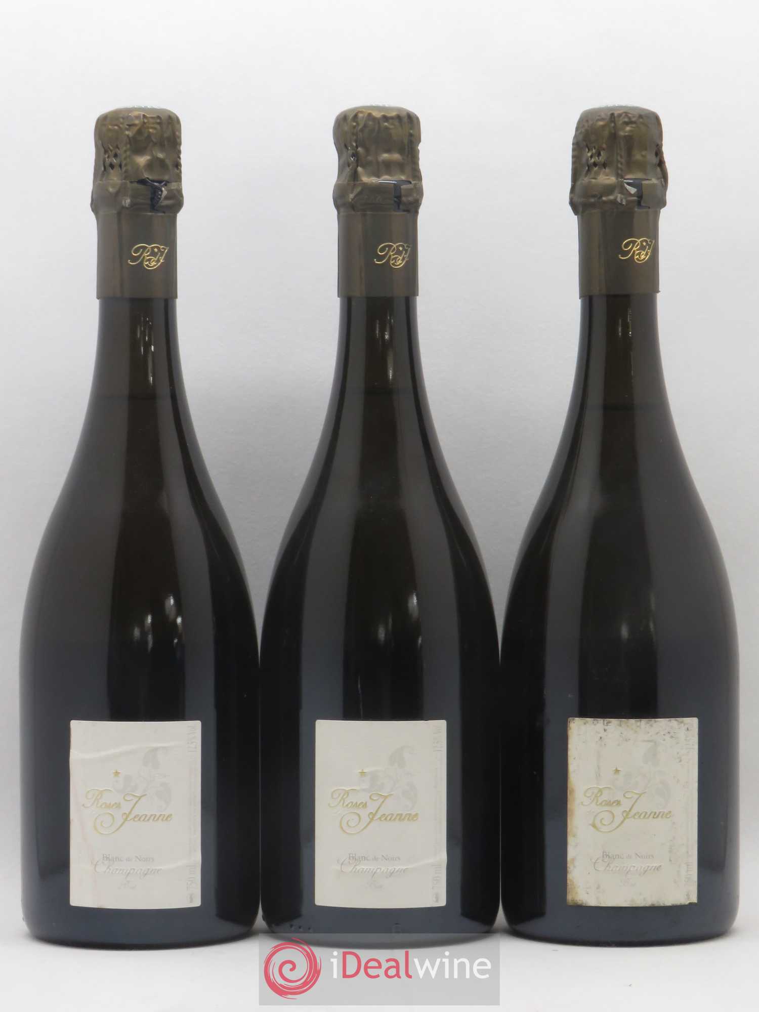 Roses de Jeanne Les Ursules Blanc de Noirs Brut Cédric Bouchard 2009 - Lot de 3 bouteilles - 0