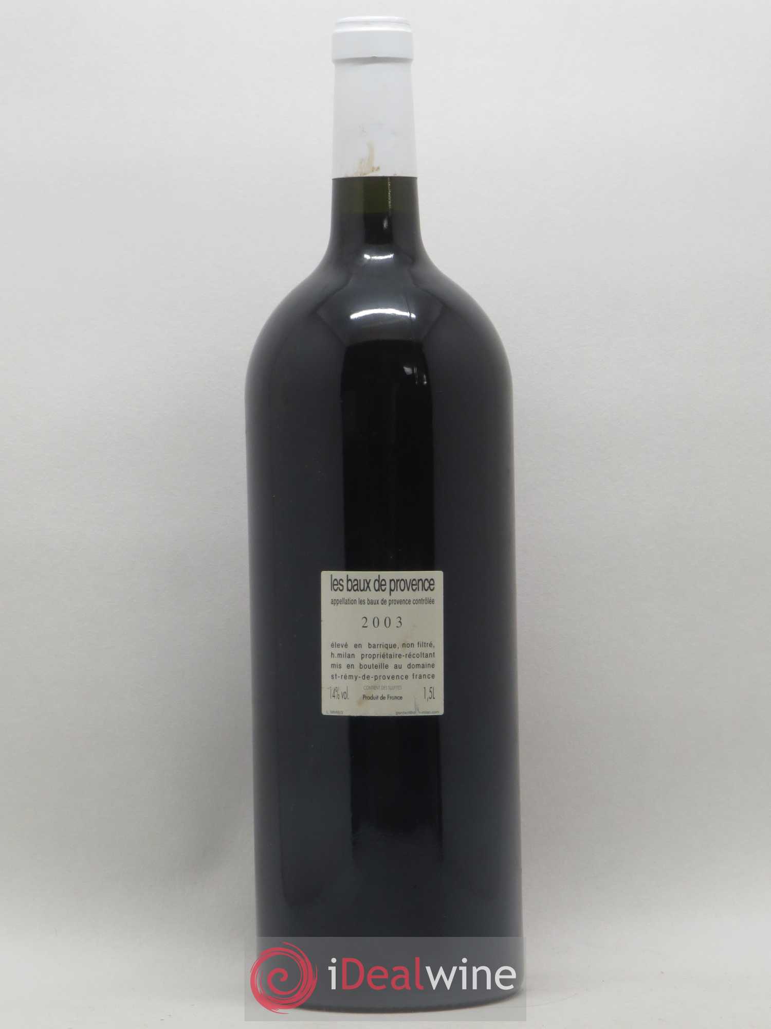 Baux de Provence Clos Milan Henri Milan 2003 - Lot de 1 magnum - 1