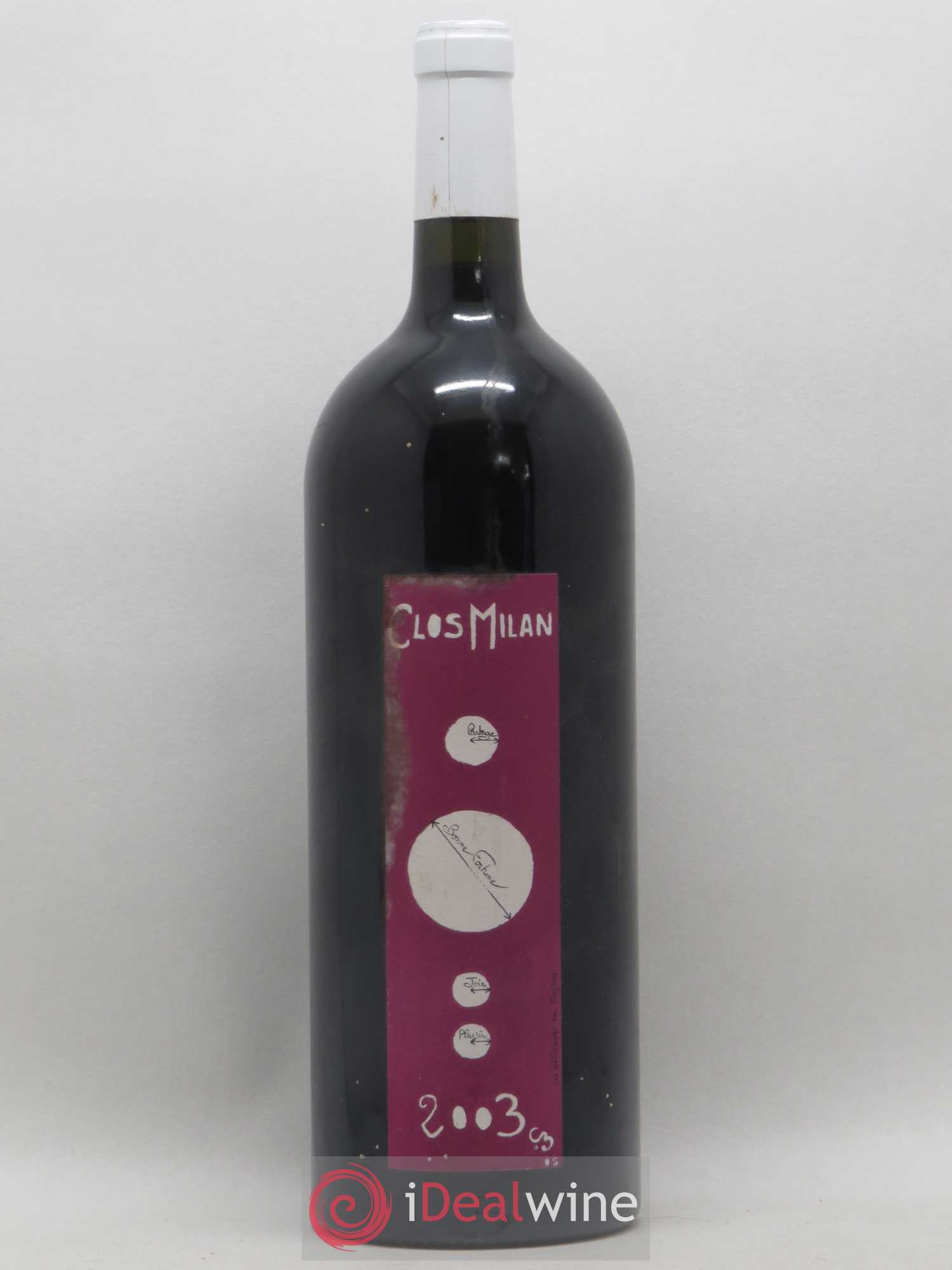 Baux de Provence Clos Milan Henri Milan 2003 - Lot de 1 magnum - 0