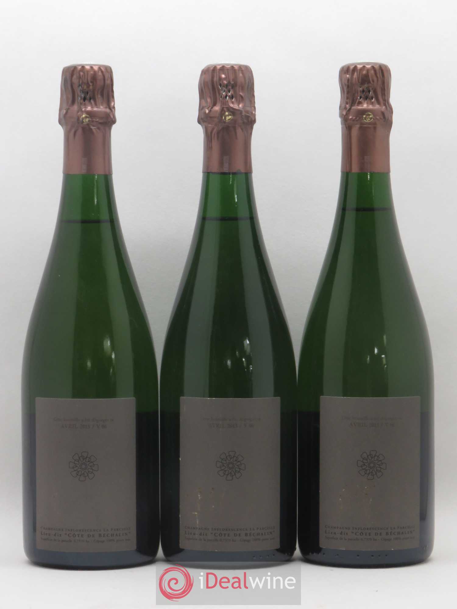 Roses de Jeanne Côte de Béchalin Blanc de Noirs Cédric Bouchard Inflorescence Brut 2006 - Lot de 3 bouteilles - 1