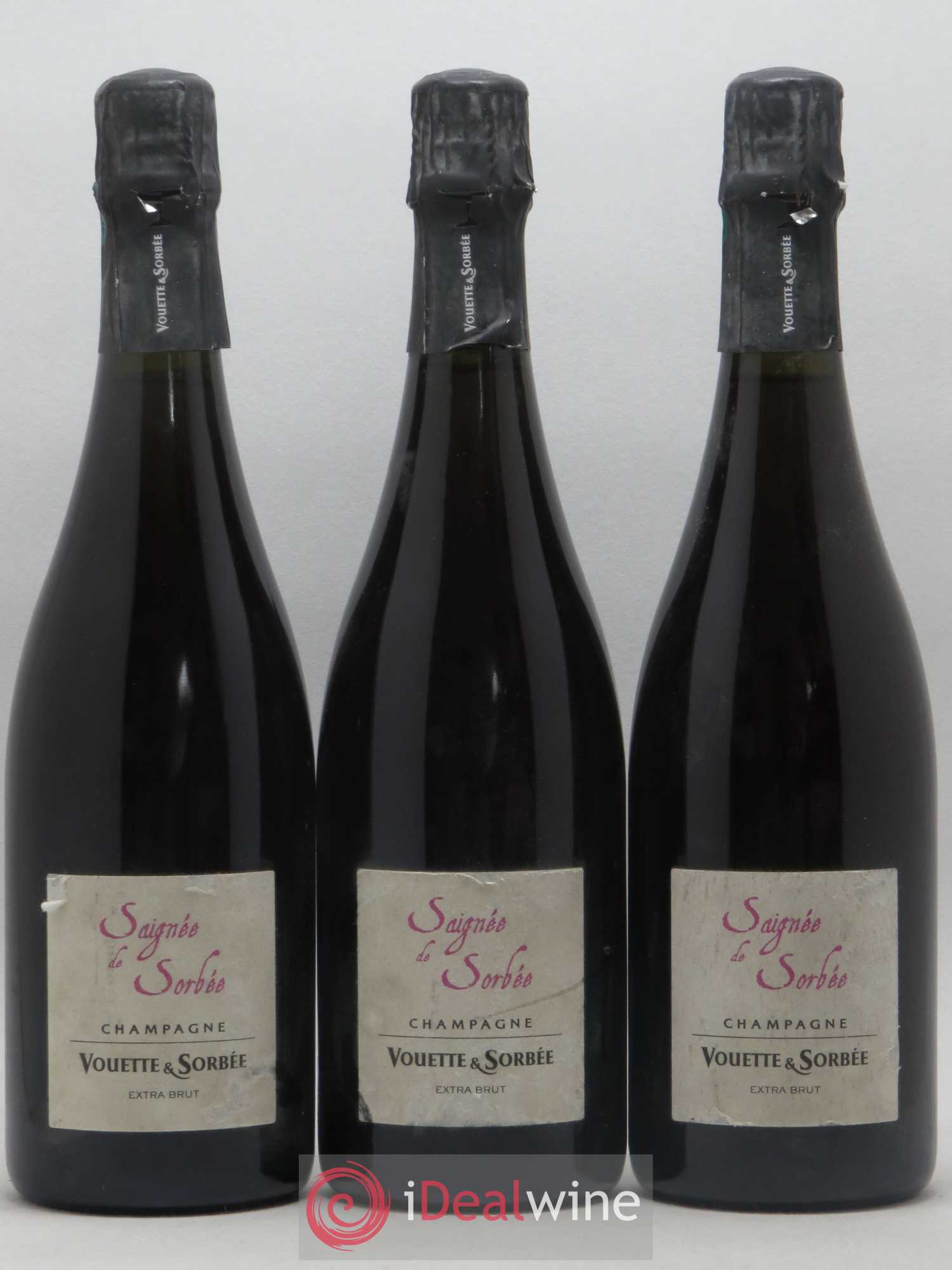 Saignée de Sorbée Extra-Brut Vouette et Sorbée 2007 - Lot de 3 bouteilles - 0