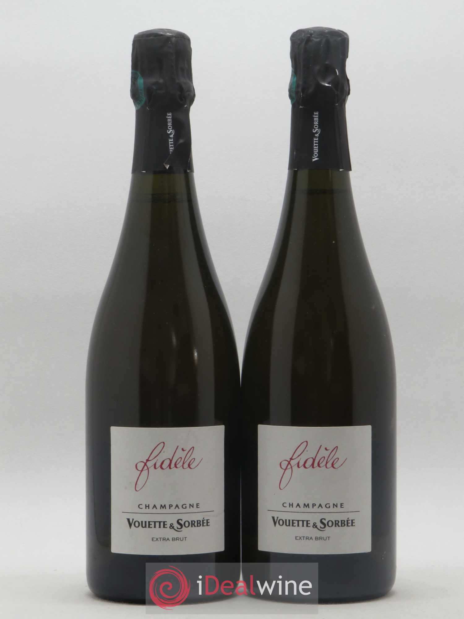 Fidèle Blanc de Noirs Vouette et Sorbée 2008 - Lot de 2 bouteilles - 0