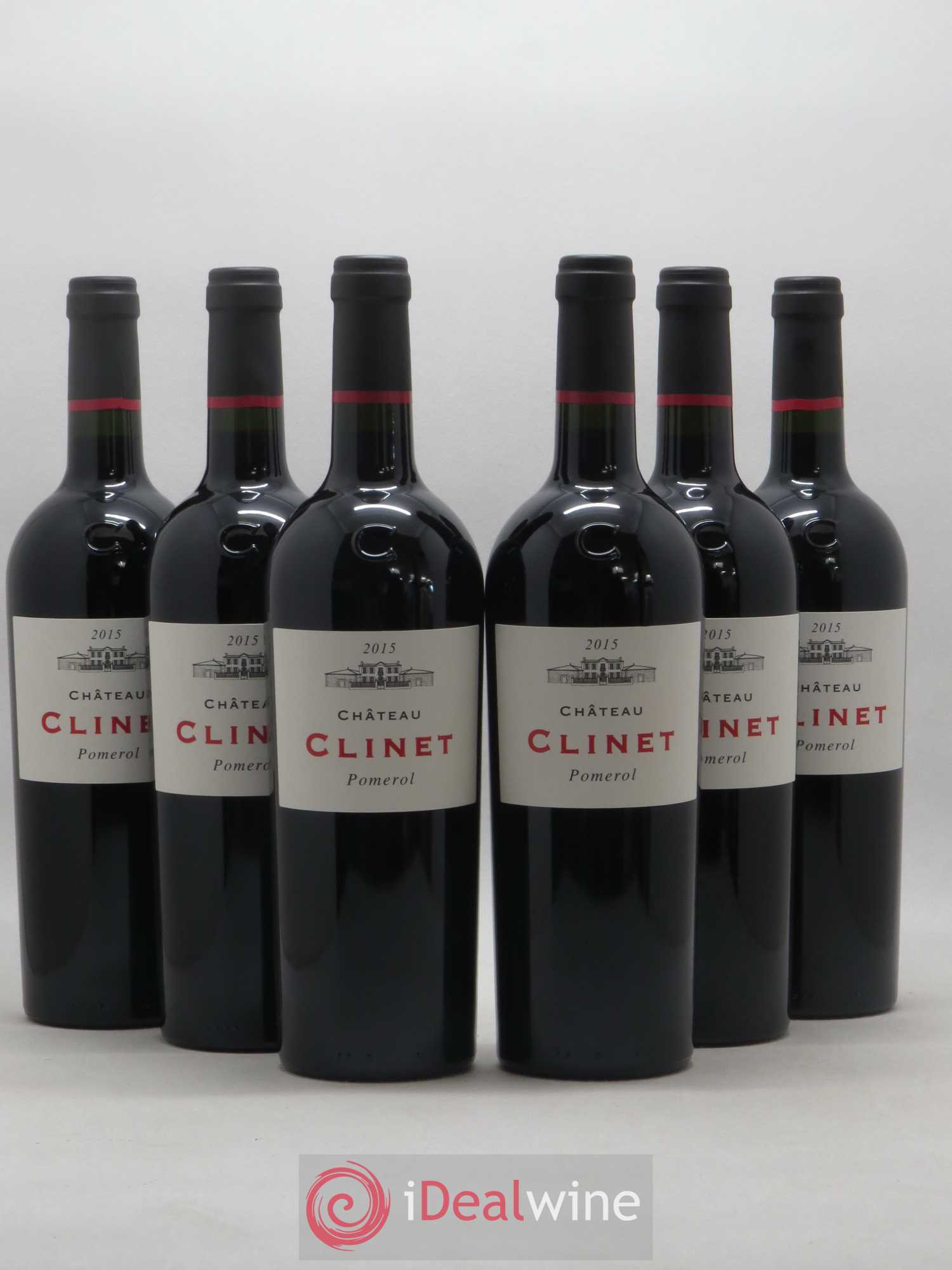 Château Clinet 2015 - Lot de 6 bouteilles - 0