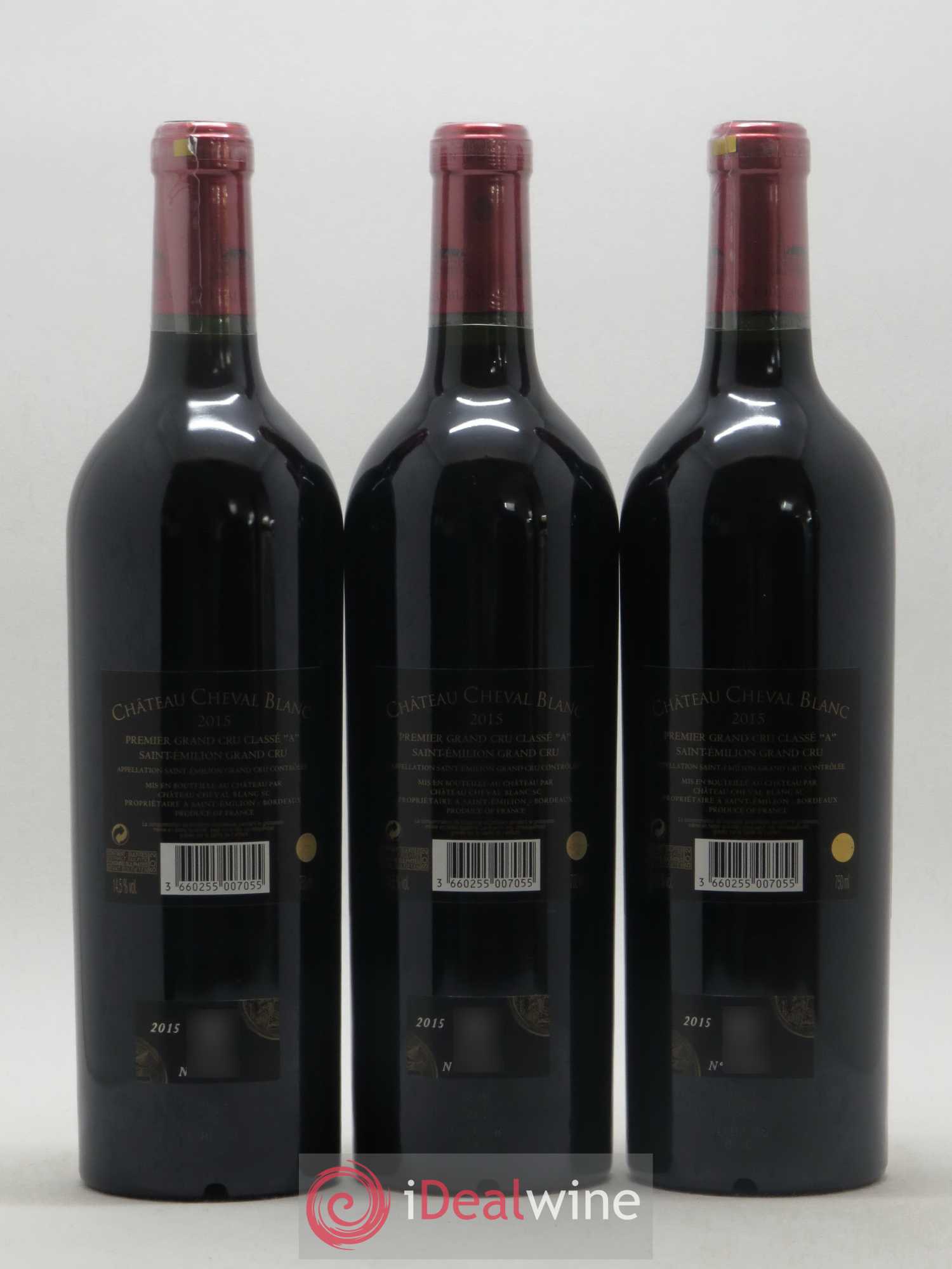 Château Cheval Blanc 1er Grand Cru Classé A 2015 - Lot de 6 bouteilles - 2