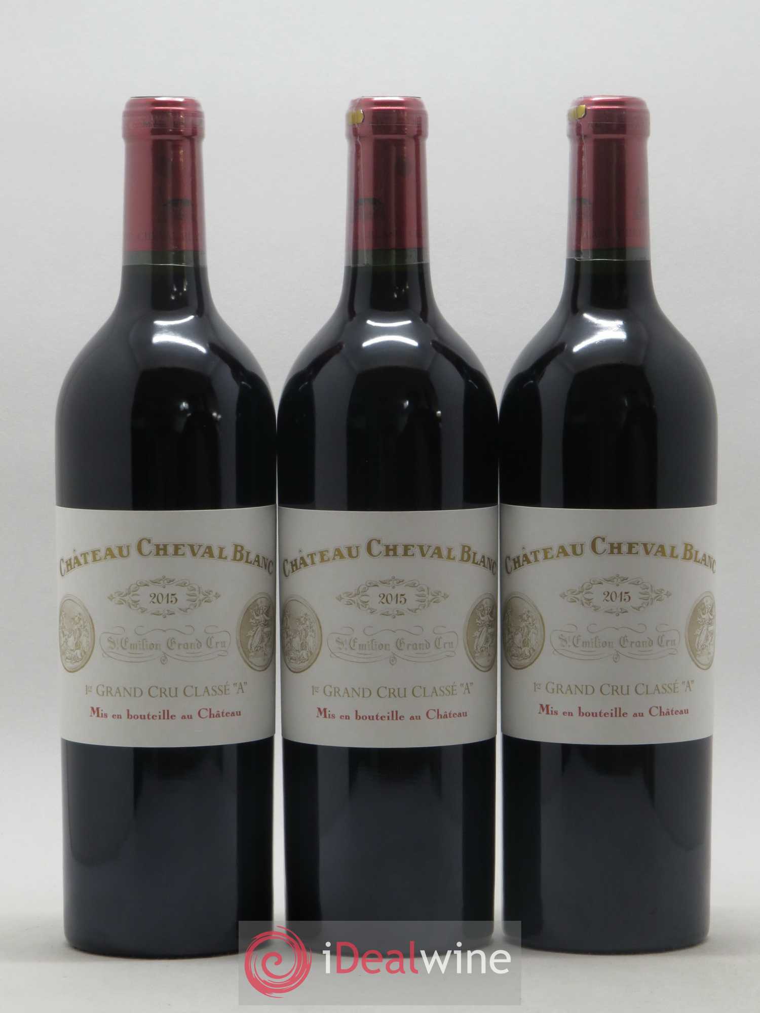 Château Cheval Blanc 1er Grand Cru Classé A 2015 - Lot de 6 bouteilles - 3