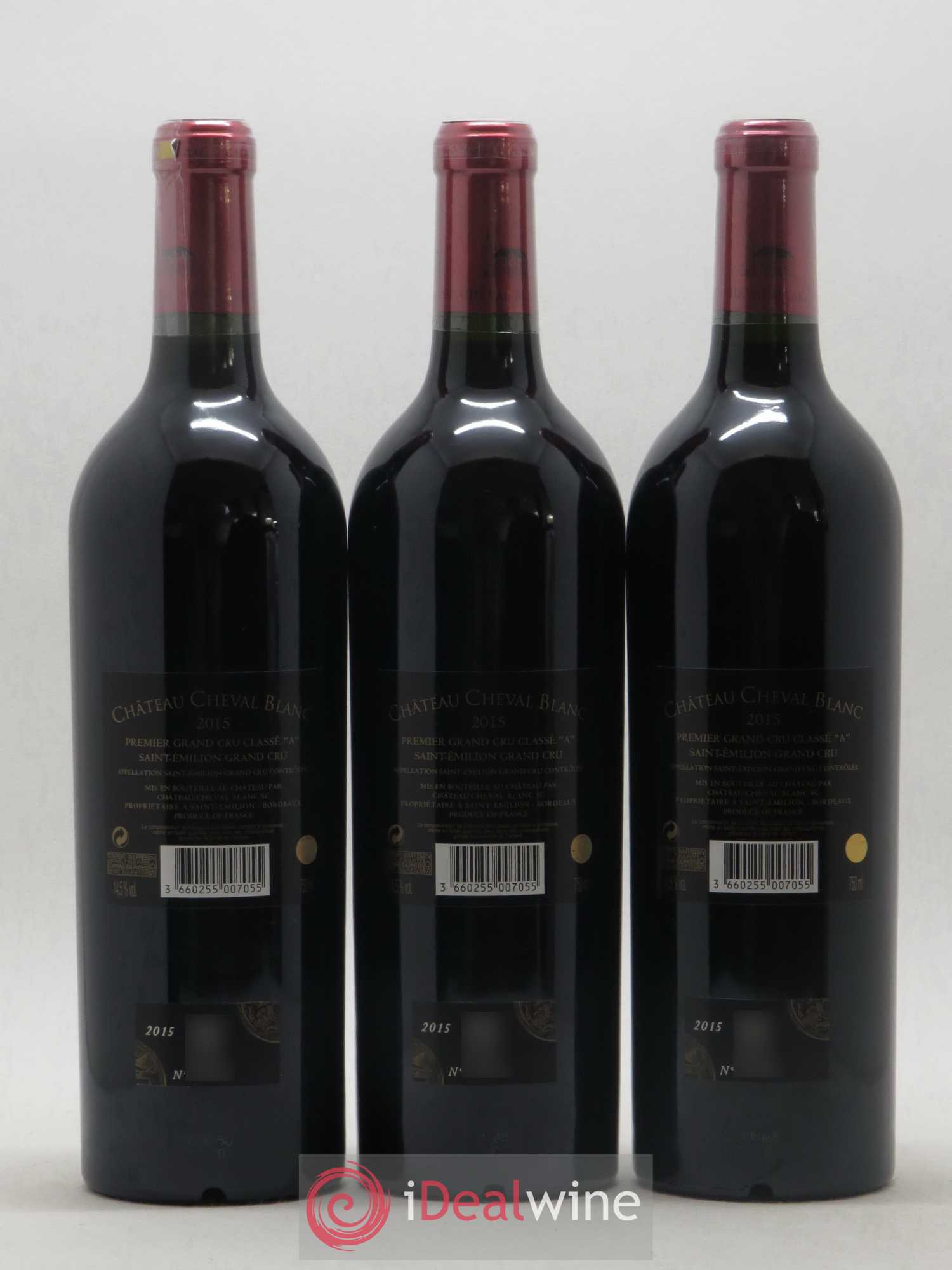 Château Cheval Blanc 1er Grand Cru Classé A 2015 - Lot de 6 bouteilles - 4