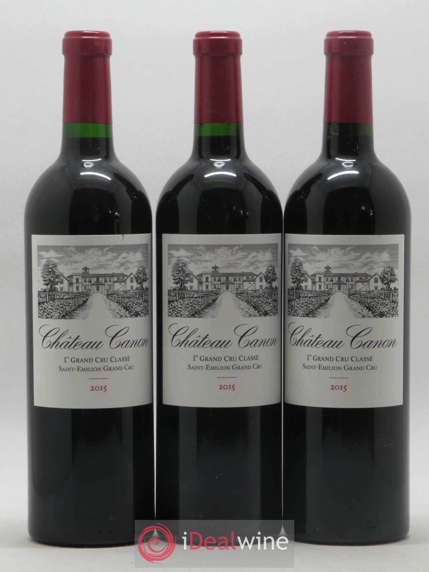 Château Canon 1er Grand Cru Classé B 2015 - Lot de 12 bouteilles - 5