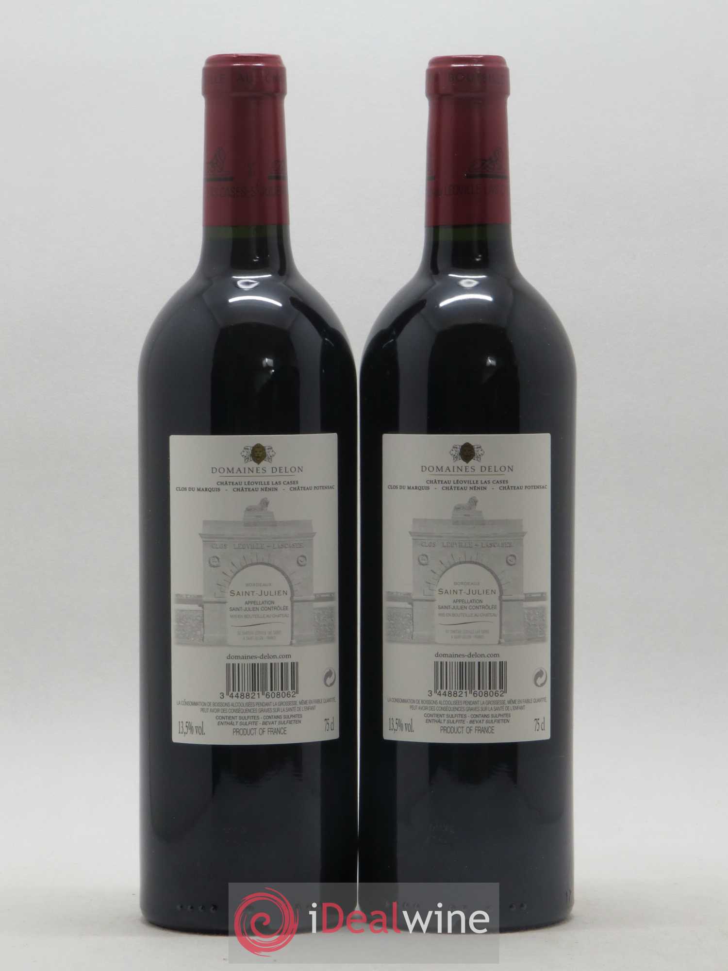 Château Léoville Las Cases 2ème Grand Cru Classé 2015 - Lot de 2 bouteilles - 1
