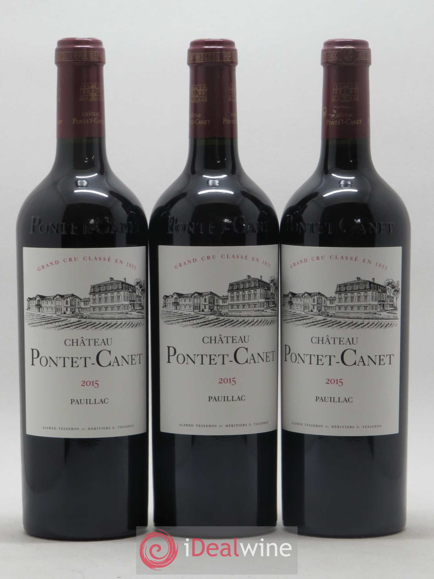 Château Pontet Canet 5ème Grand Cru Classé 2015 - Lot de 12 bouteilles - 4