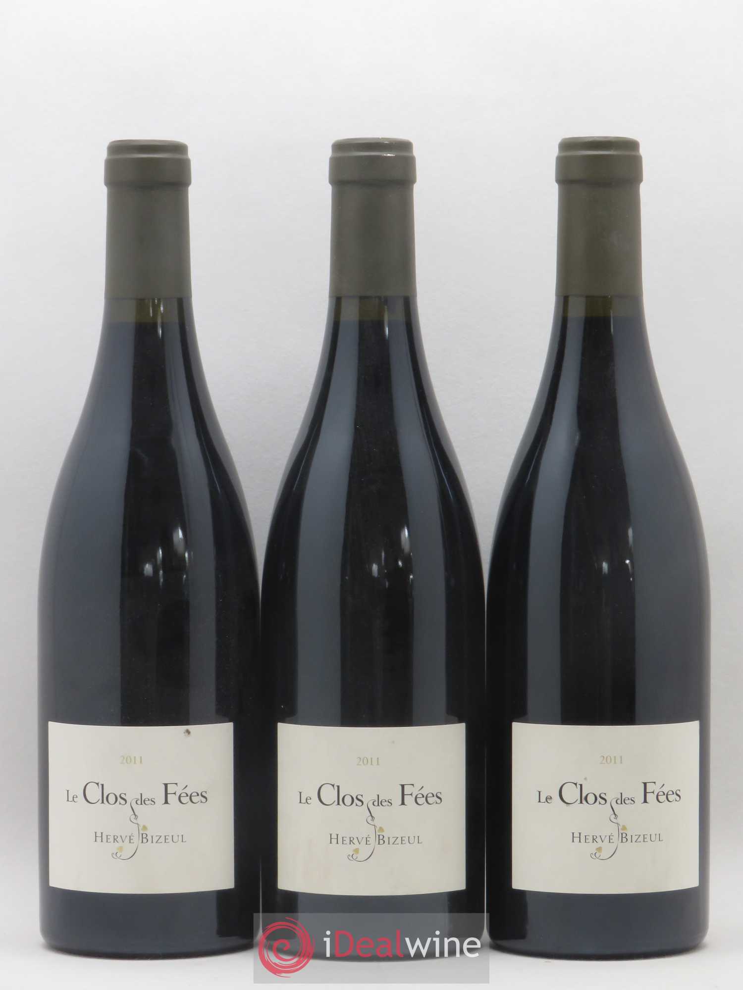 Côtes du Roussillon Villages Clos des Fées Hervé Bizeul 2011 - Lot de 3 bouteilles - 0