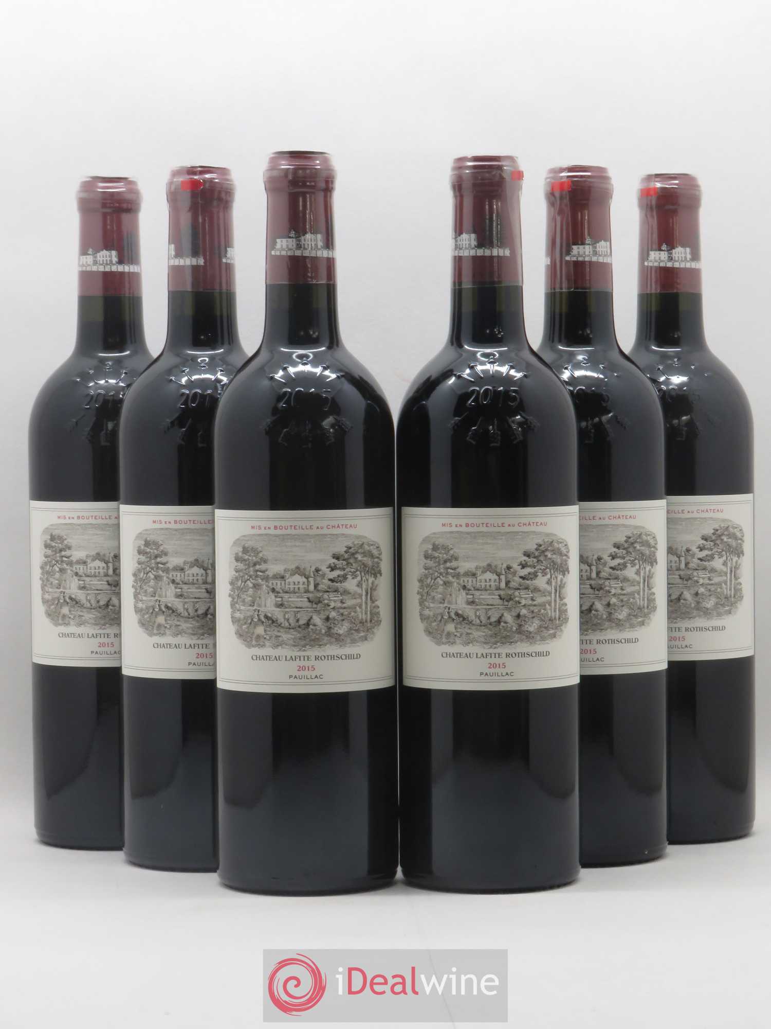 Château Lafite Rothschild 1er Grand Cru Classé 2015 - Lot de 6 bouteilles - 0