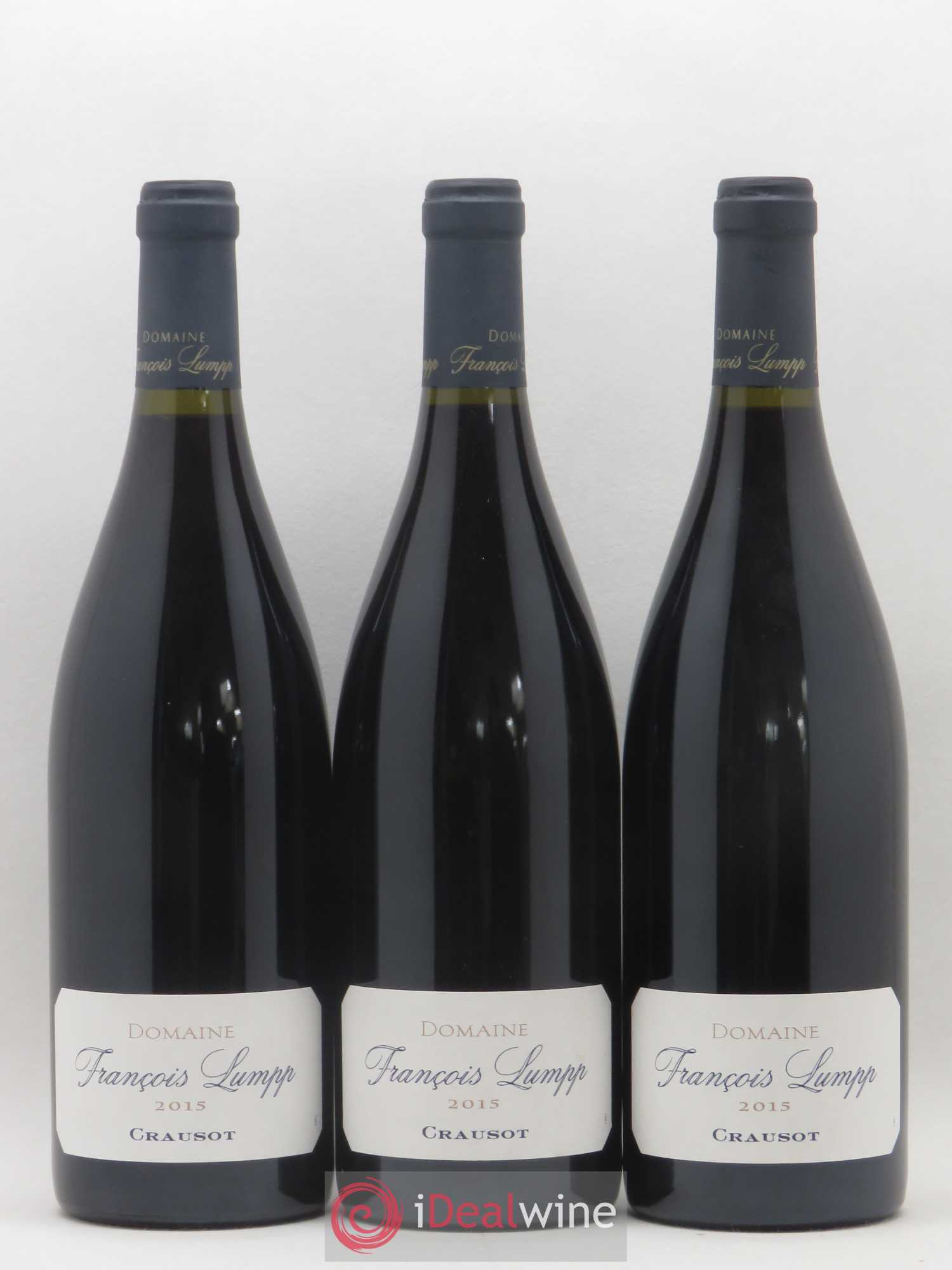Givry 1er Cru Crausot François Lumpp (Domaine) 2015 - Lot de 3 bouteilles - 0