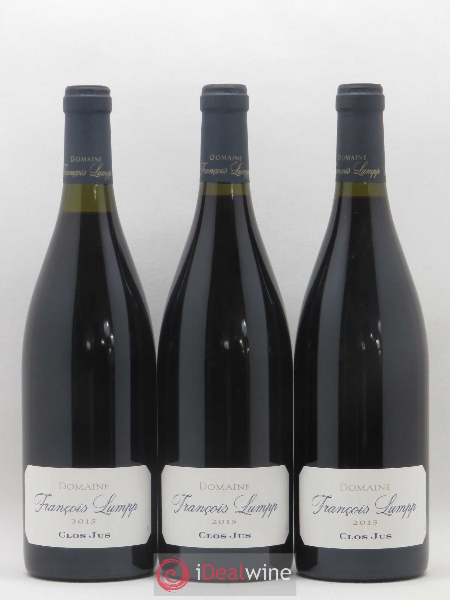 Givry 1er Cru Clos Jus François Lumpp (Domaine) 2015 - Lot de 3 bouteilles - 0