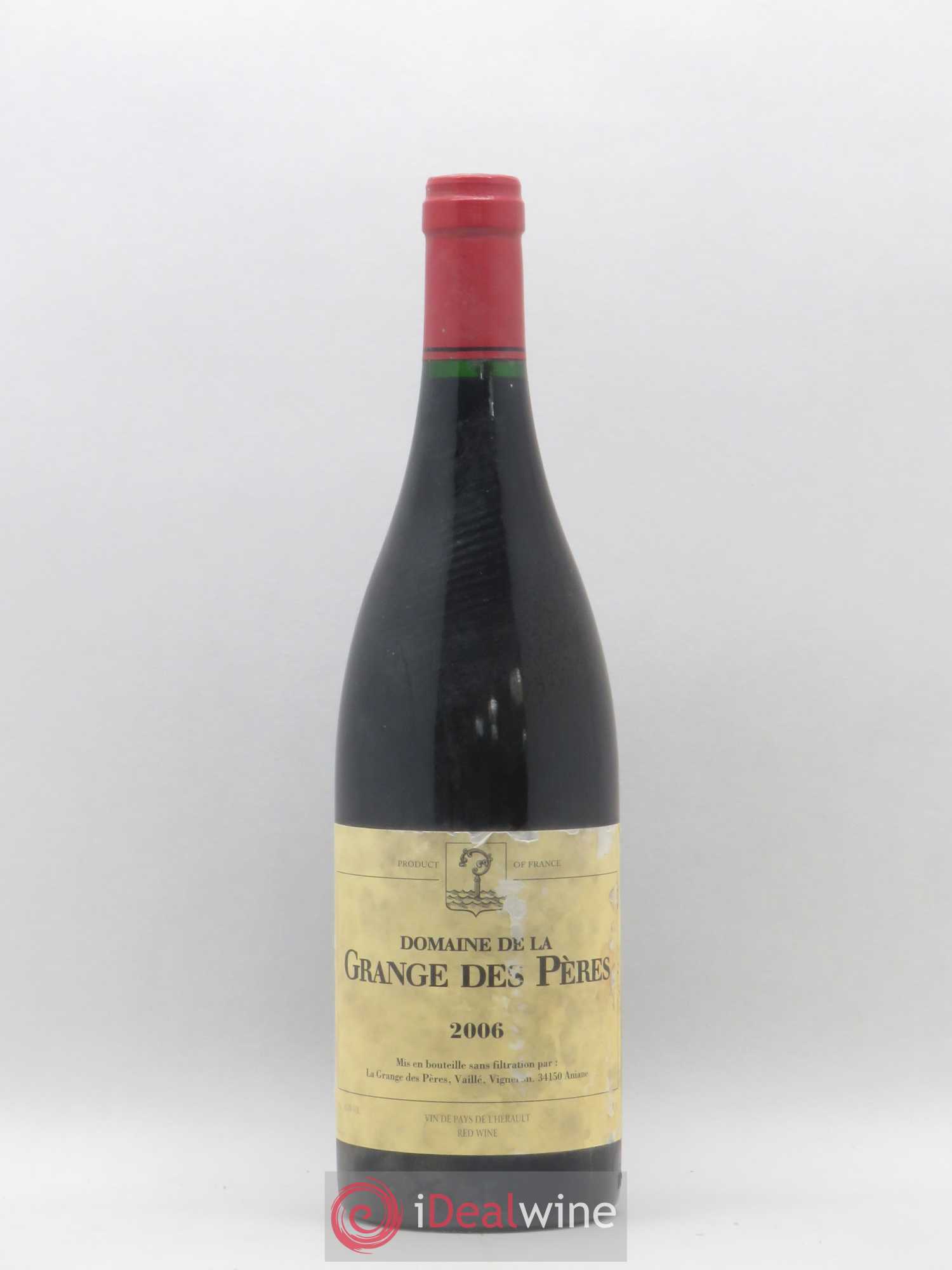 Pays d'Hérault Grange des Pères Laurent Vaillé 2006 - Lot de 1 bouteille - 0