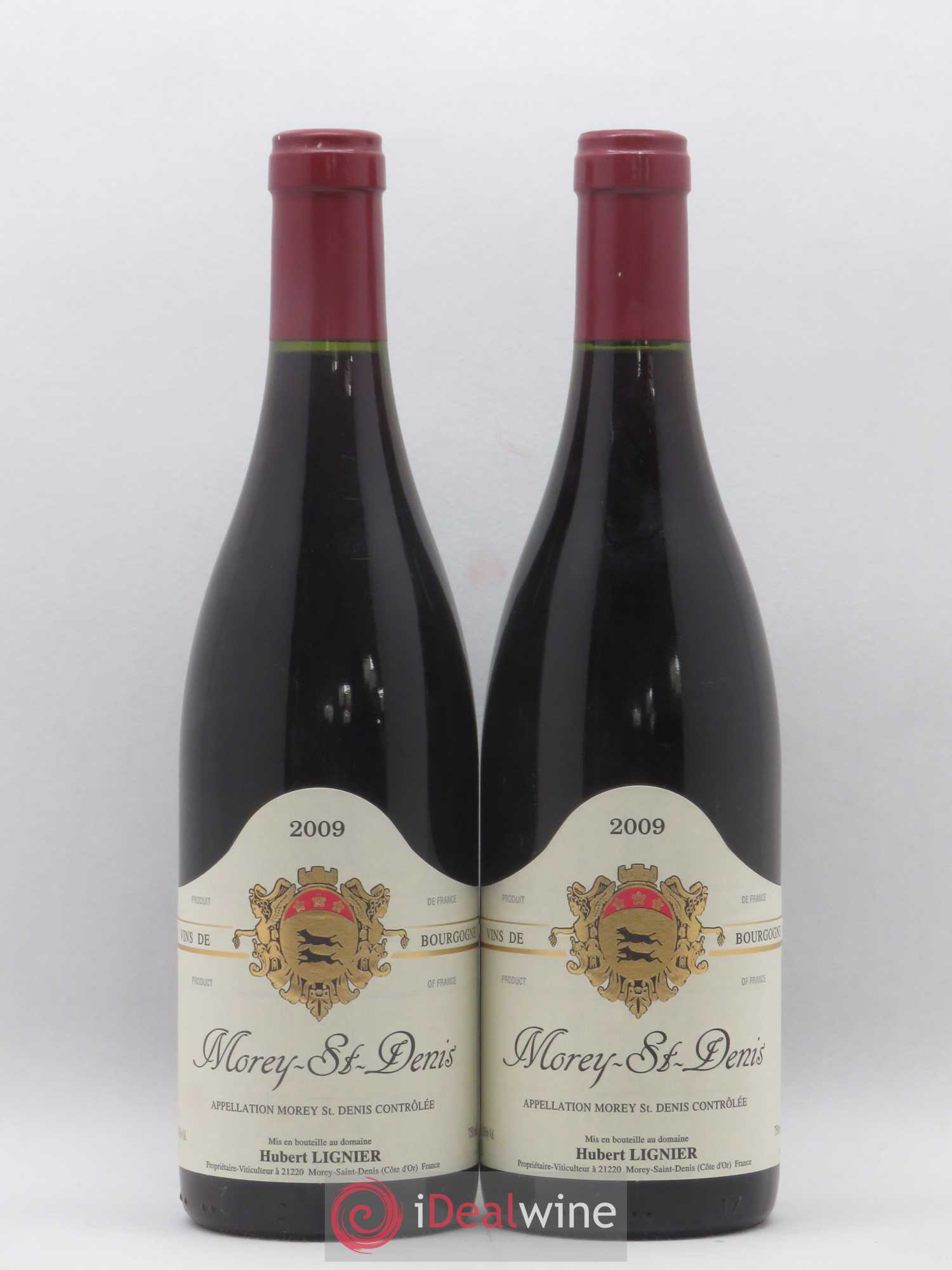 Morey-Saint-Denis Hubert Lignier (Domaine) 2009 - Lot de 2 bouteilles - 0