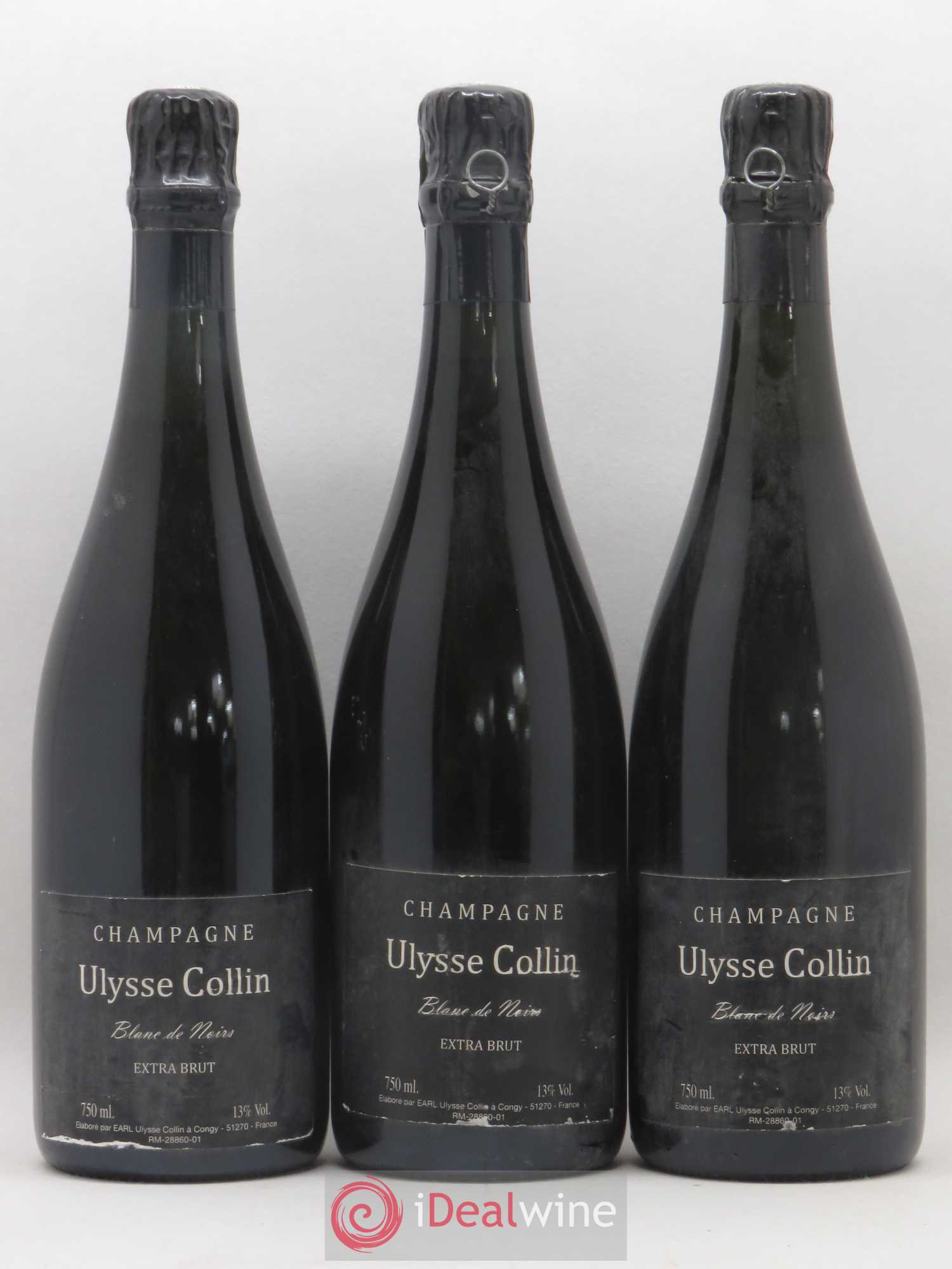 Champagne Ulysse Collin Blanc de Noirs Extra Brut 2006 - Posten von 3 Flaschen - 0