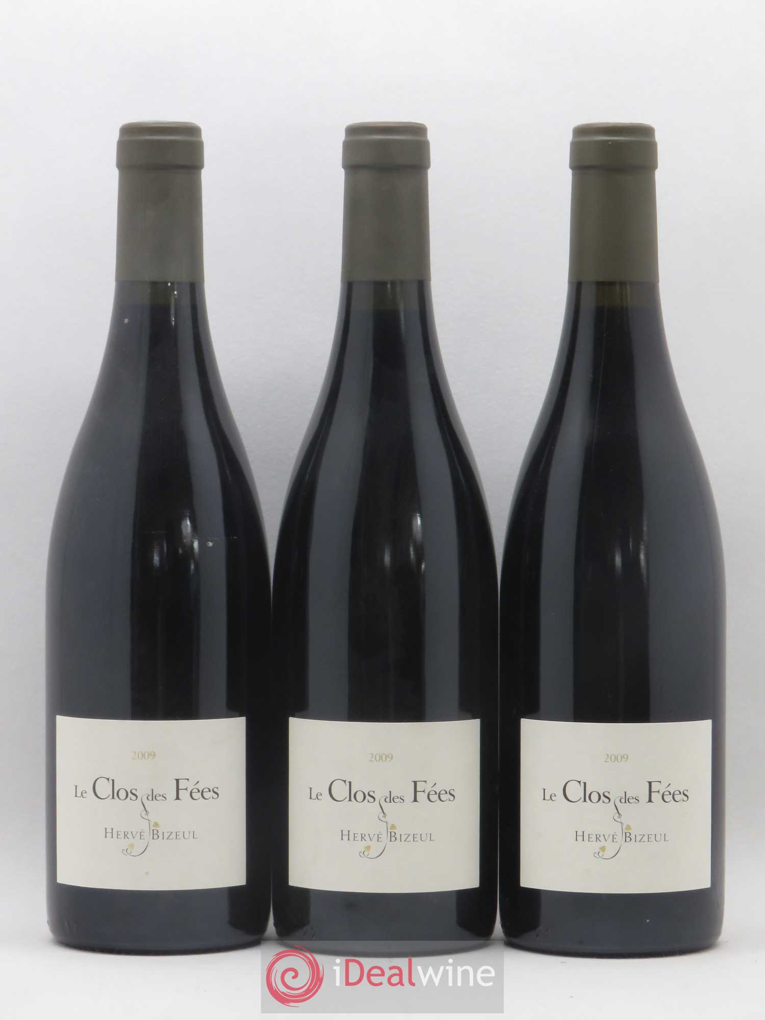 Côtes du Roussillon Villages Clos des Fées Hervé Bizeul 2009 - Lot de 3 bouteilles - 0