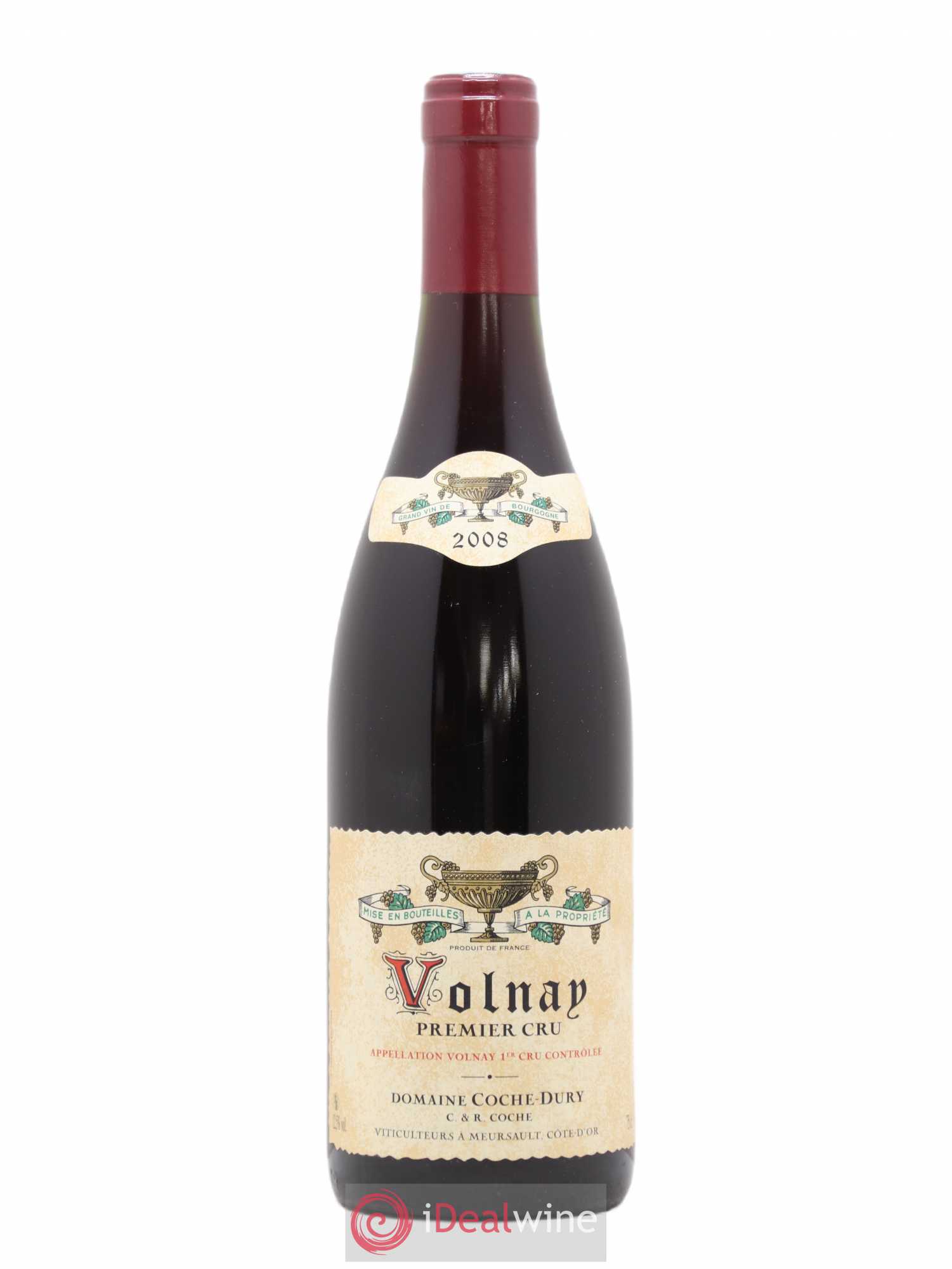 Volnay 1er Cru Coche Dury (Domaine) 2008 - Lot de 1 bouteille - 0