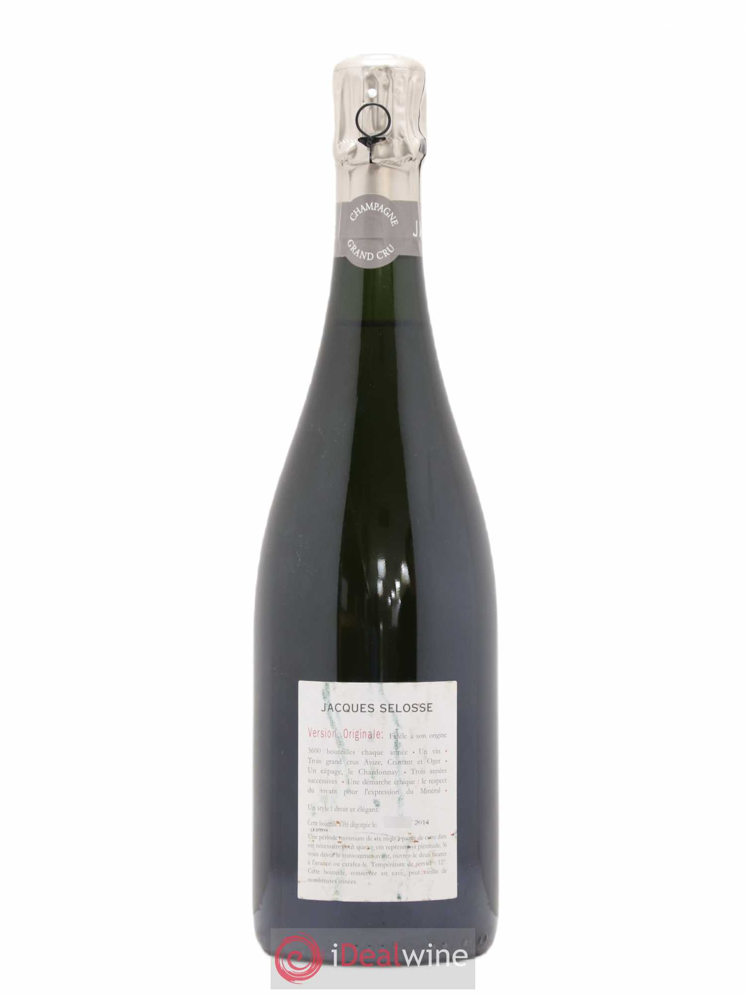 Version Originale Jacques Selosse - Posten von 1 Flasche - 1