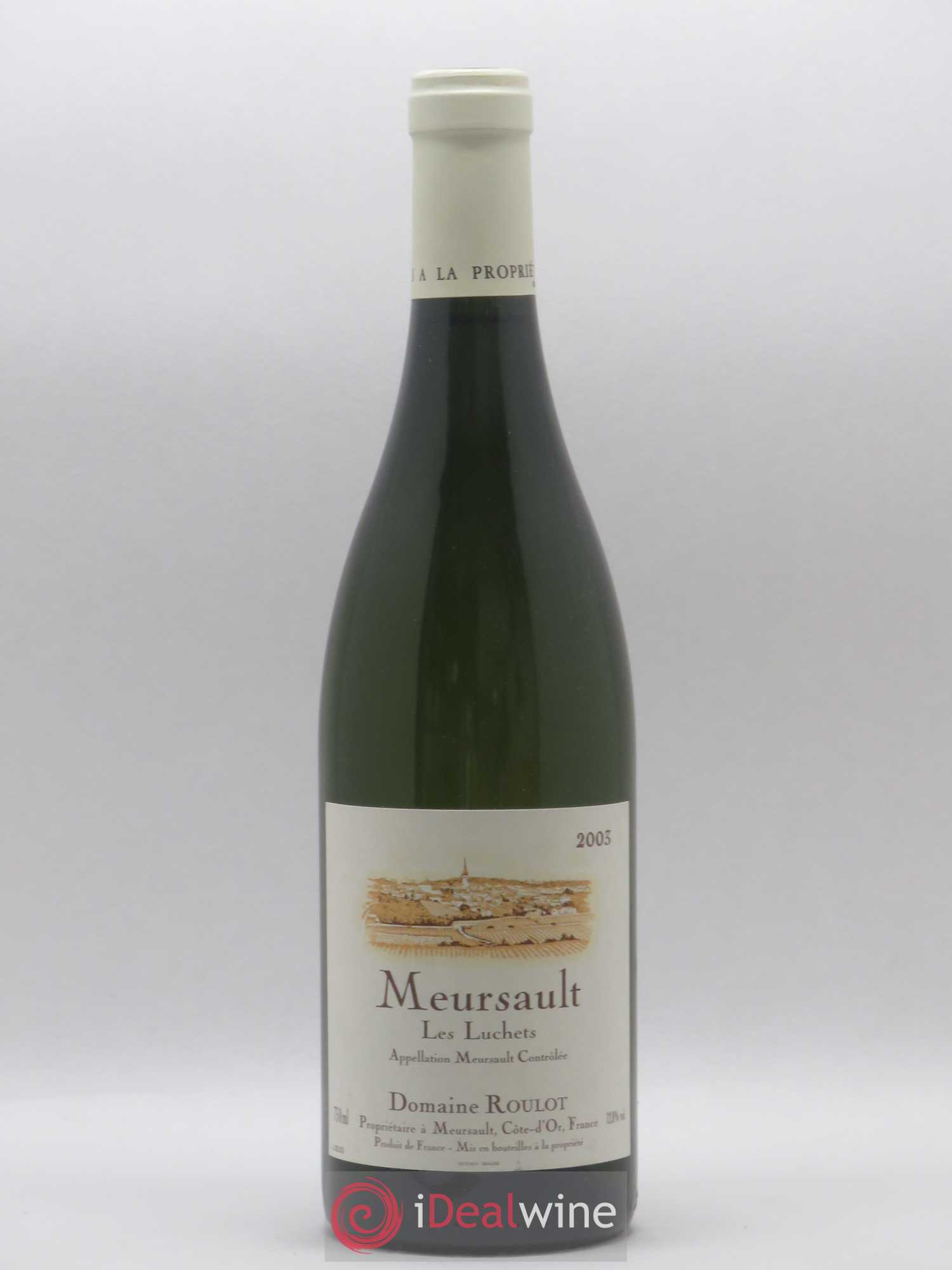 Meursault Luchets Roulot (Domaine) 2003 - Lot de 1 bouteille - 0