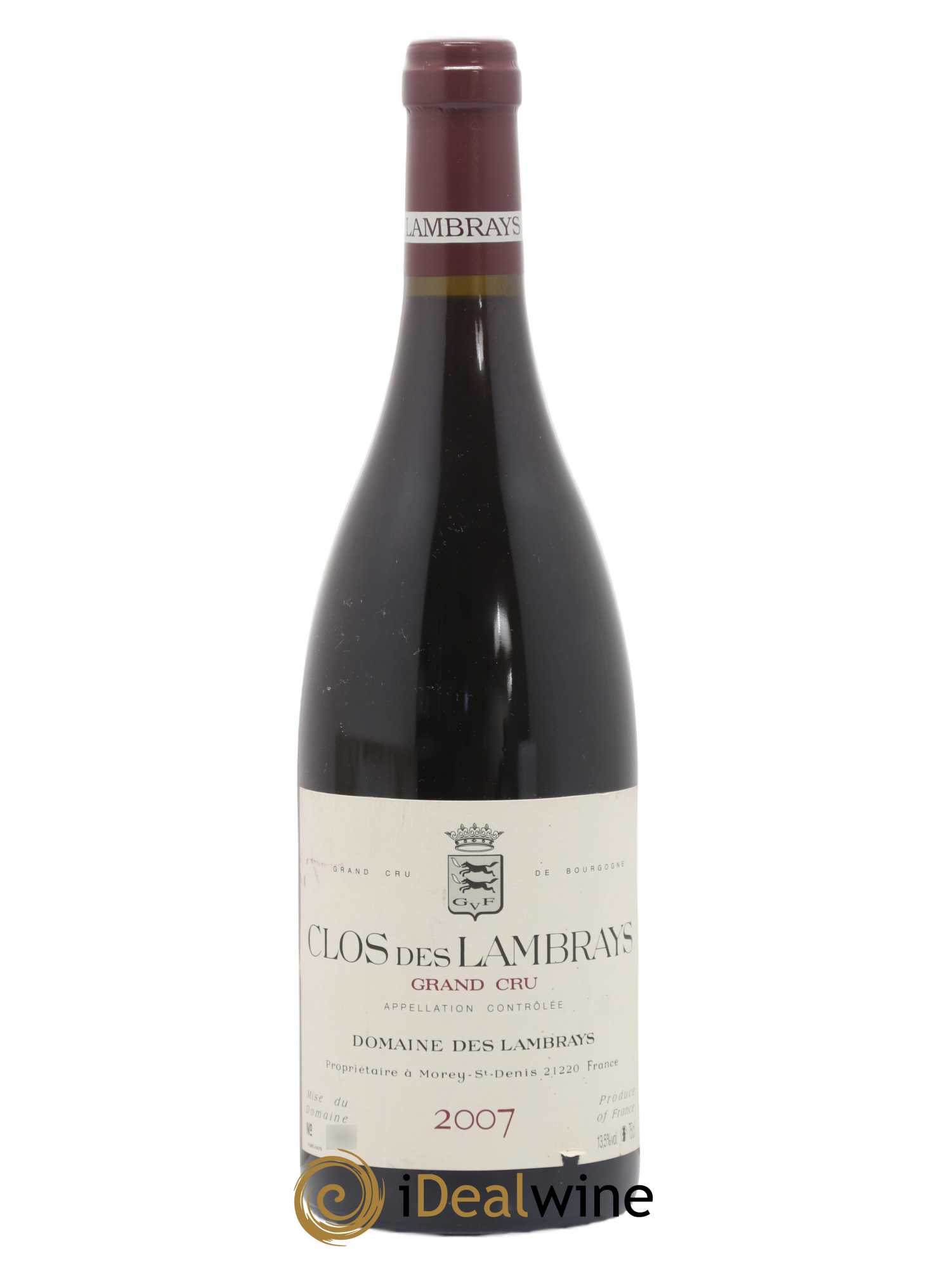 Clos des Lambrays Grand Cru Domaine des Lambrays 2007 - Lot de 1 bouteille - 0