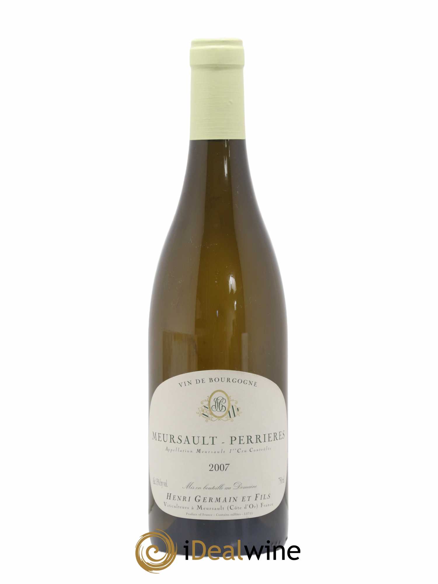 Meursault 1er Cru Perrières Henri Germain 2007 - Lot de 1 bouteille - 0