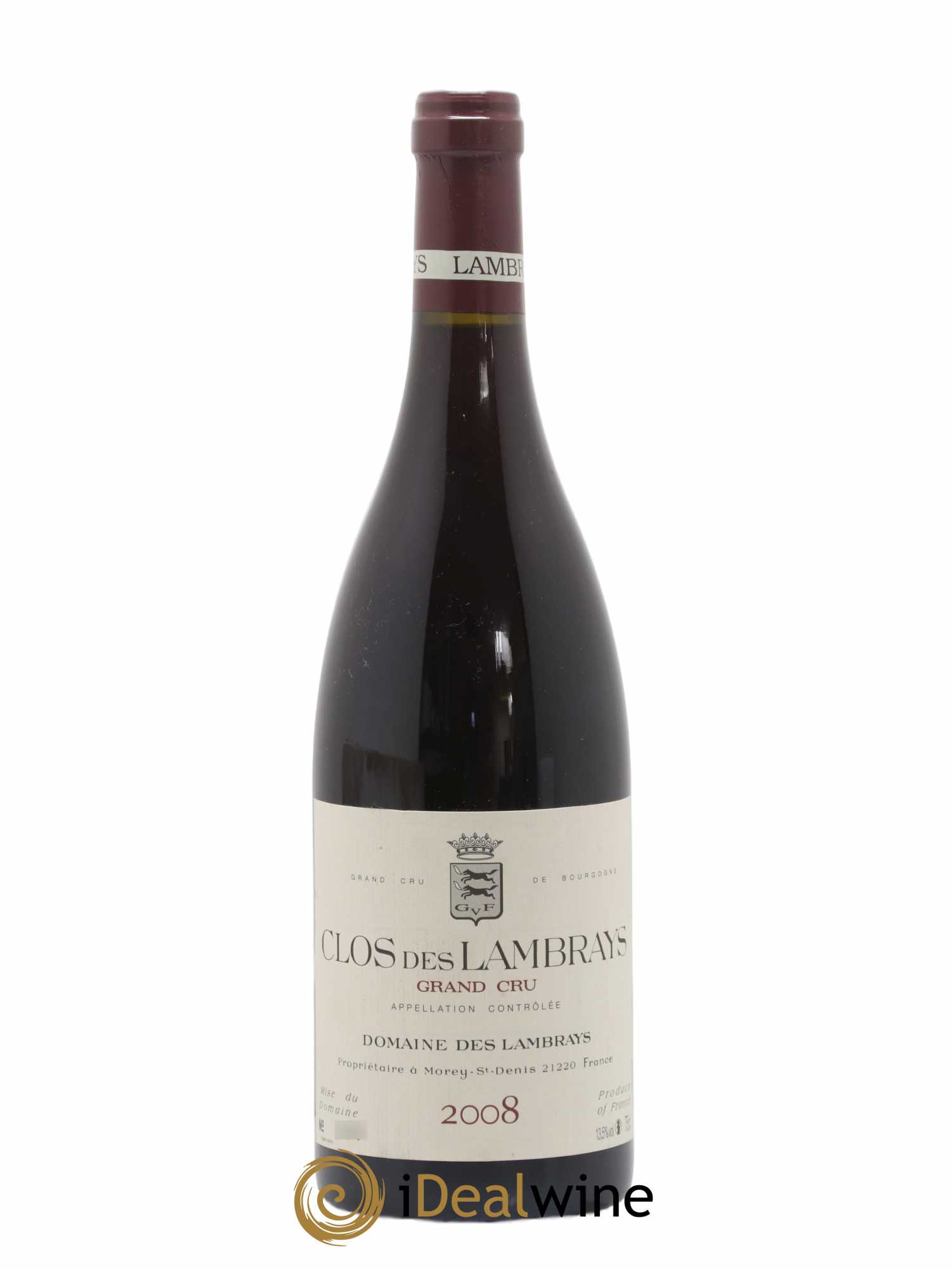 Clos des Lambrays Grand Cru Domaine des Lambrays 2008 - Lot de 1 bouteille - 0