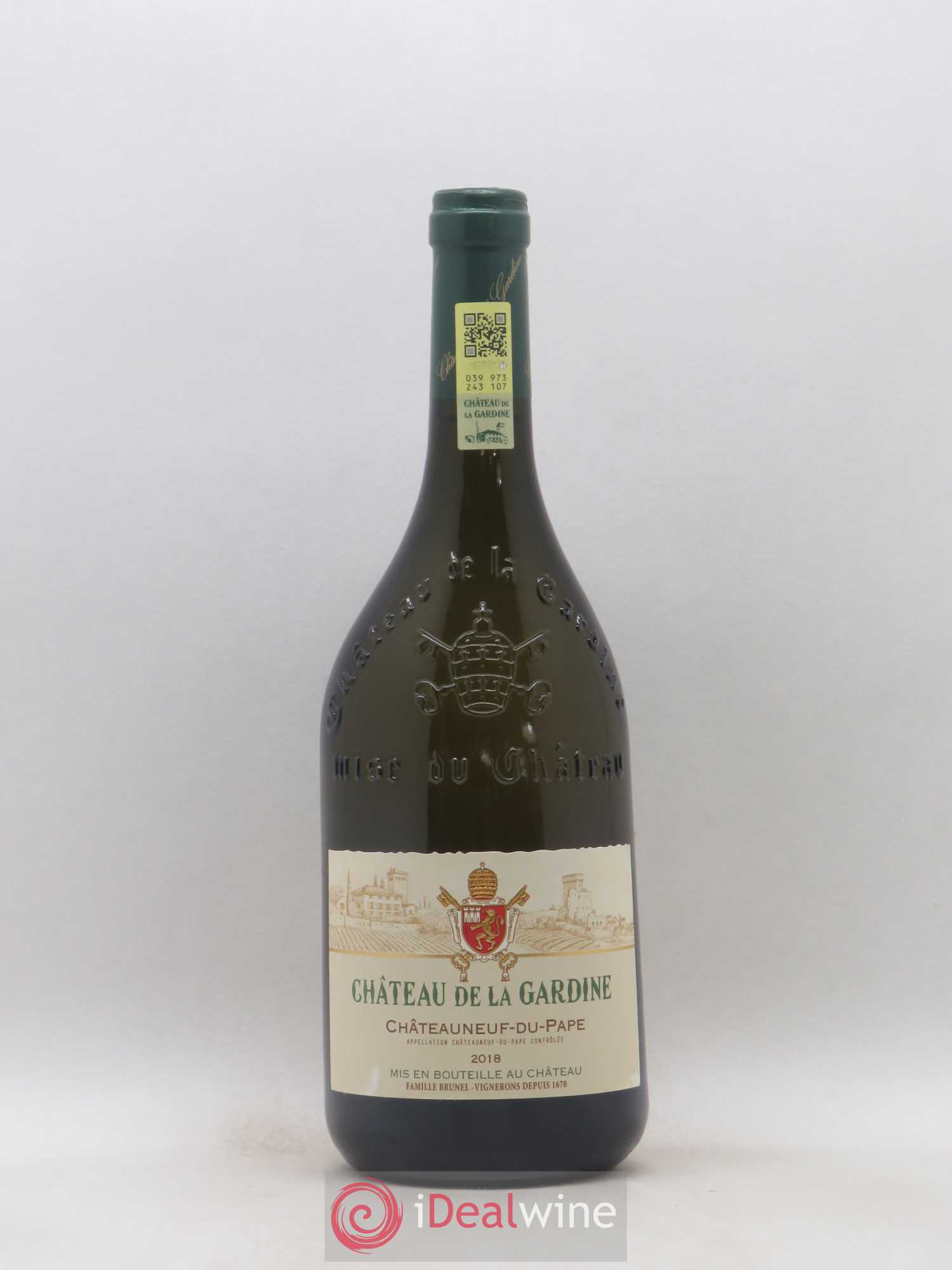 Châteauneuf-du-Pape La Gardine Famille Brunel 2018 - Lot de 1 bouteille - 0