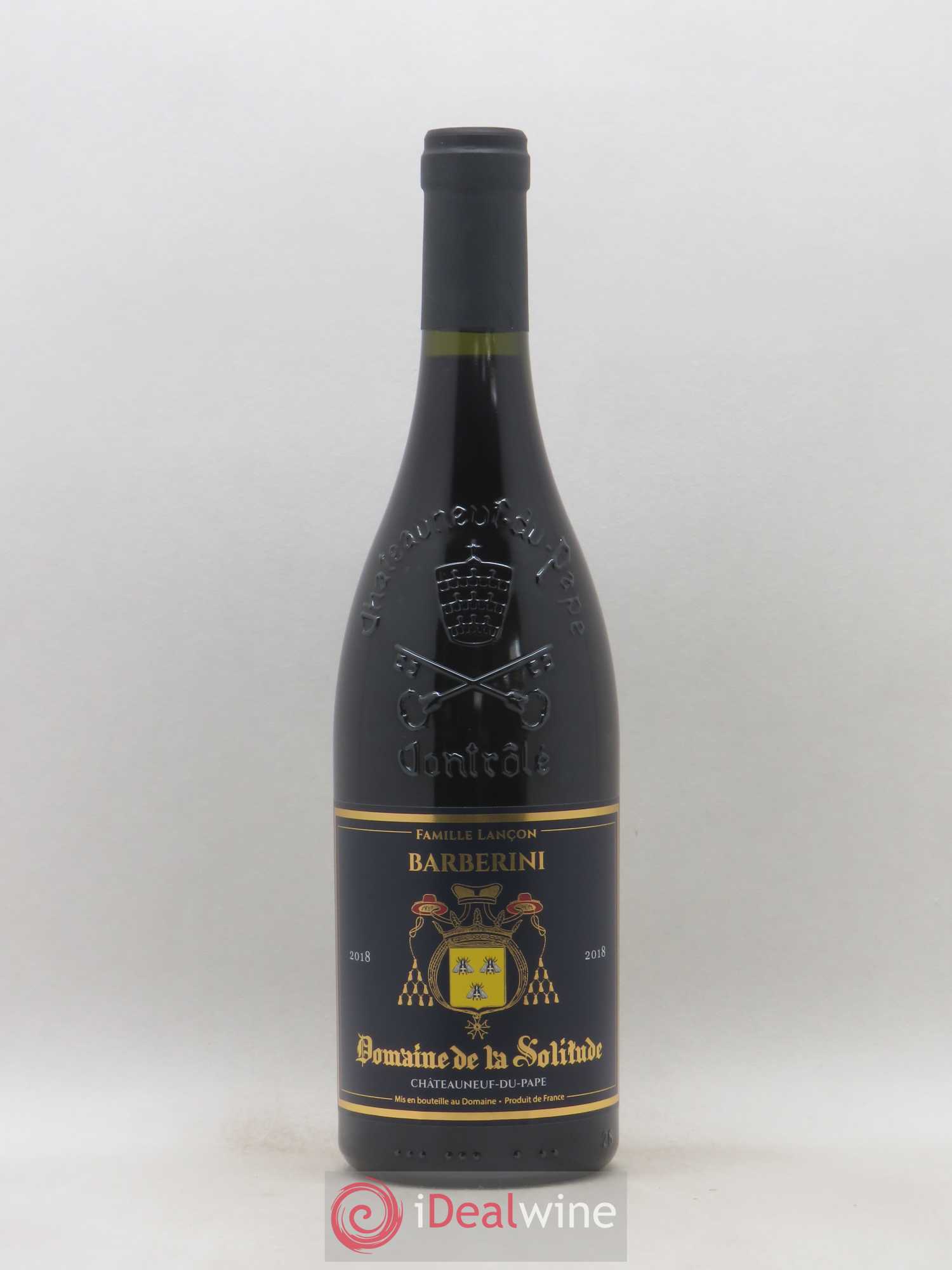Châteauneuf-du-Pape Barberini Domaine De La Solitude 2018 - Lot de 1 bouteille - 0