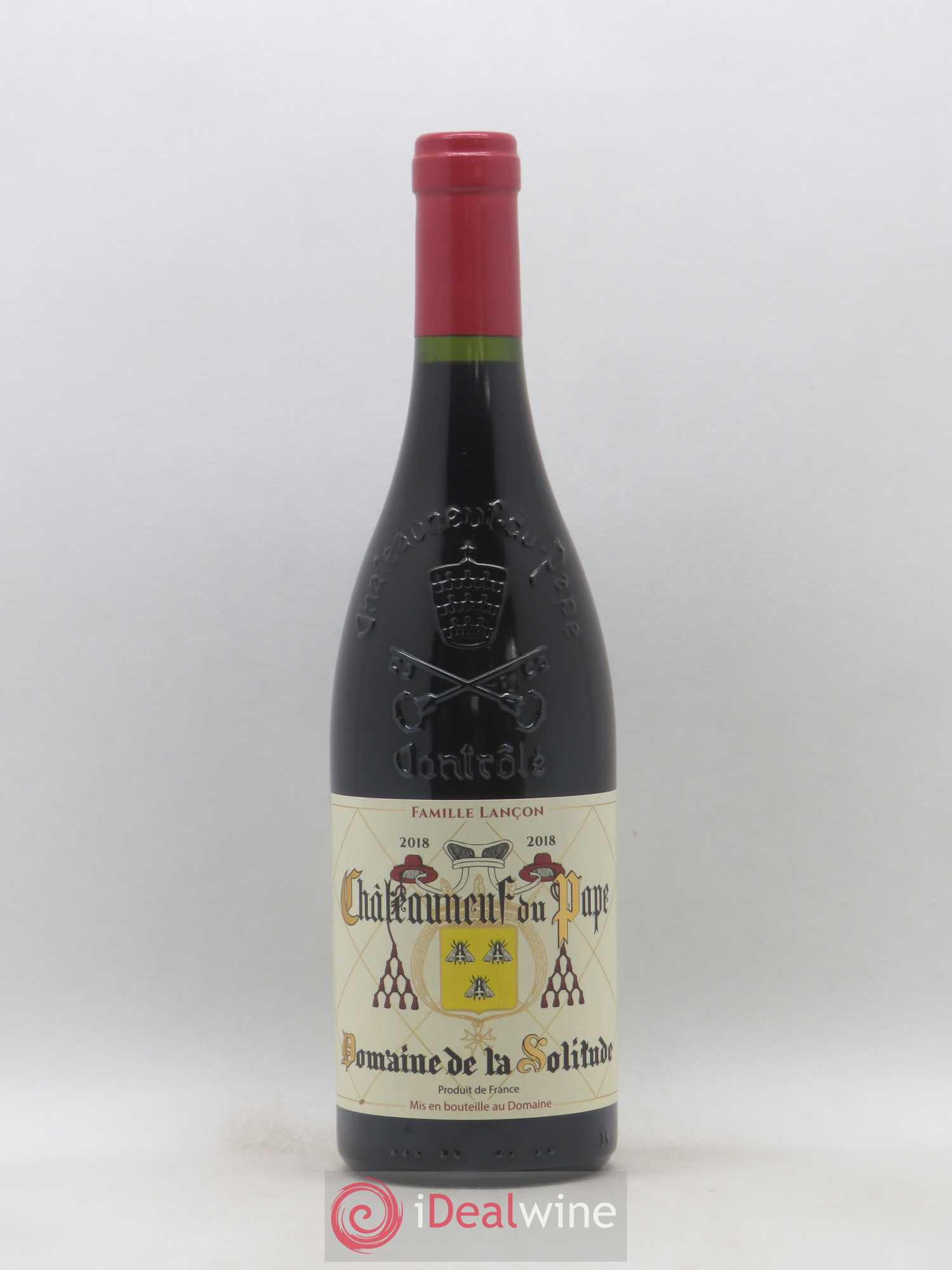 Châteauneuf-du-Pape Tradition Domaine De La Solitude 2018 - Posten von 1 Flasche - 0