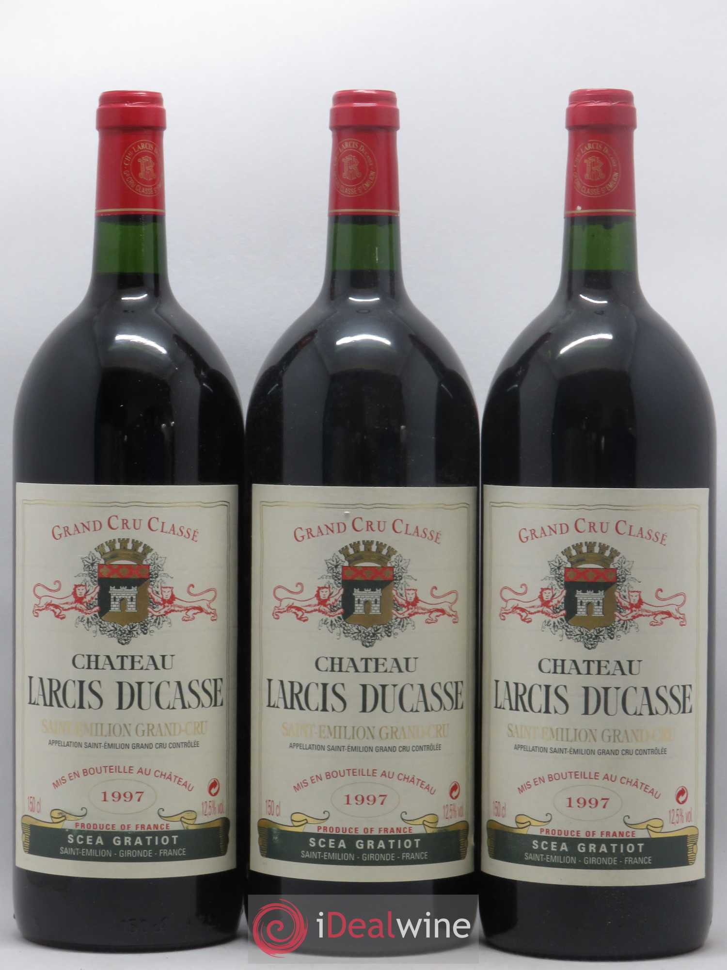 Château Larcis Ducasse 1er Grand Cru Classé B 1997 - Lot de 6 magnums - 2