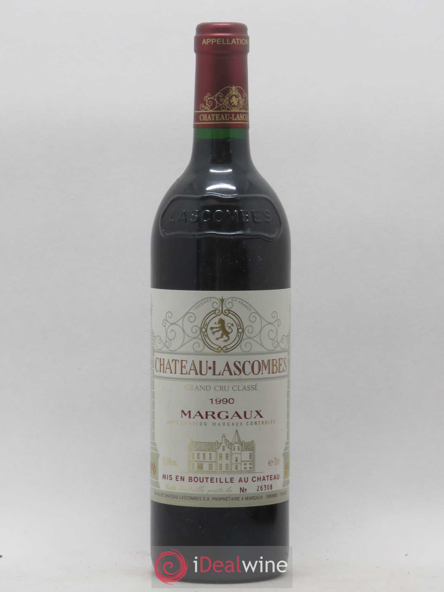 Château Lascombes 2ème Grand Cru Classé 1990 - Lot de 1 bouteille - 1