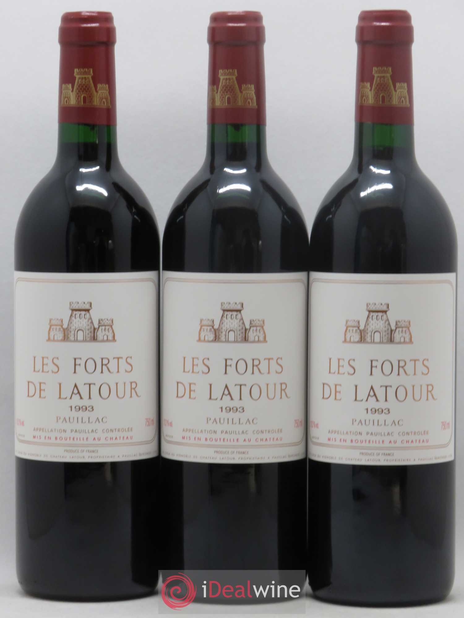 Les Forts de Latour Second Vin 1993 - Lot de 12 bouteilles - 1