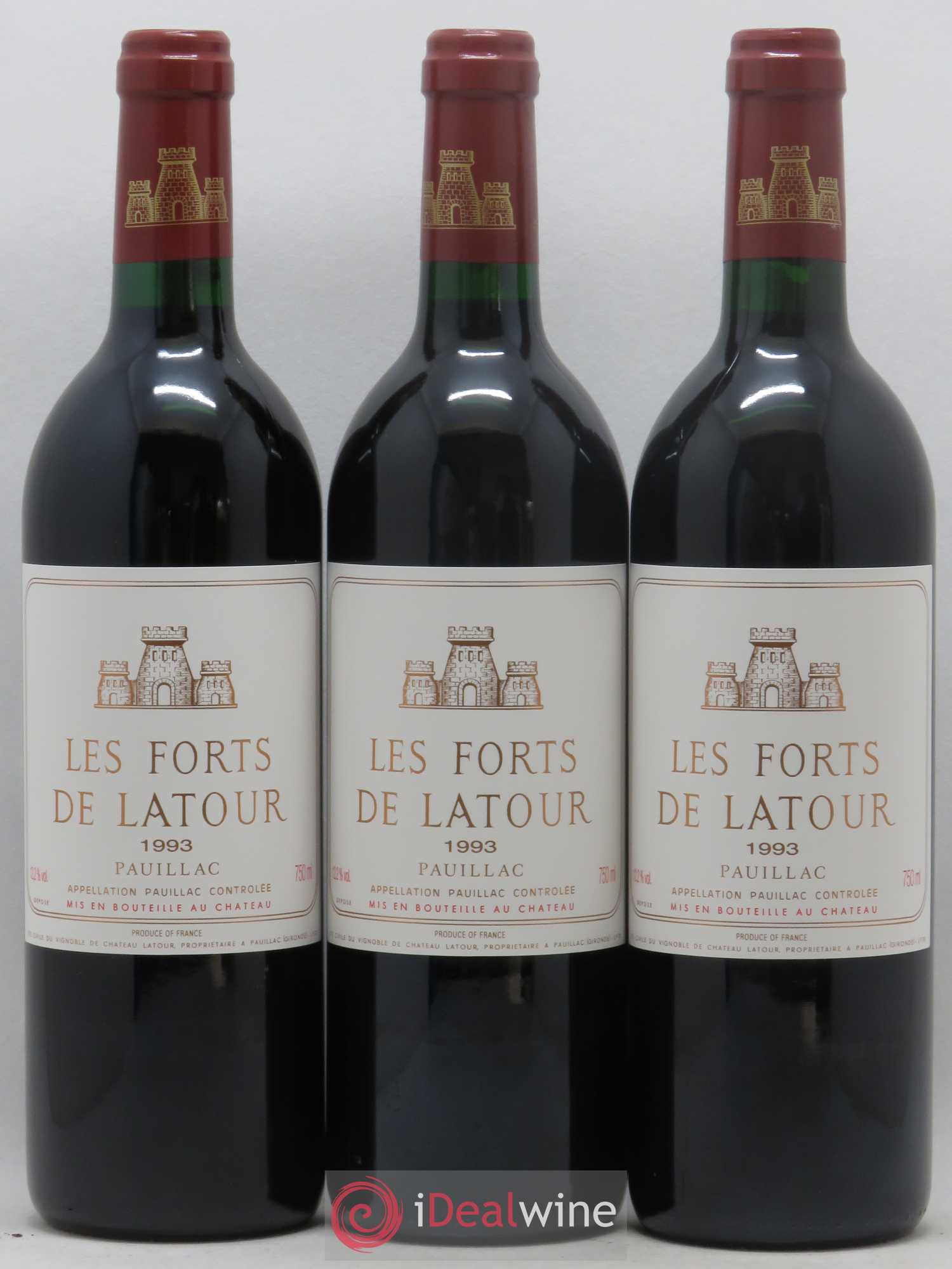 Les Forts de Latour Second Vin 1993 - Lot de 12 bouteilles - 3