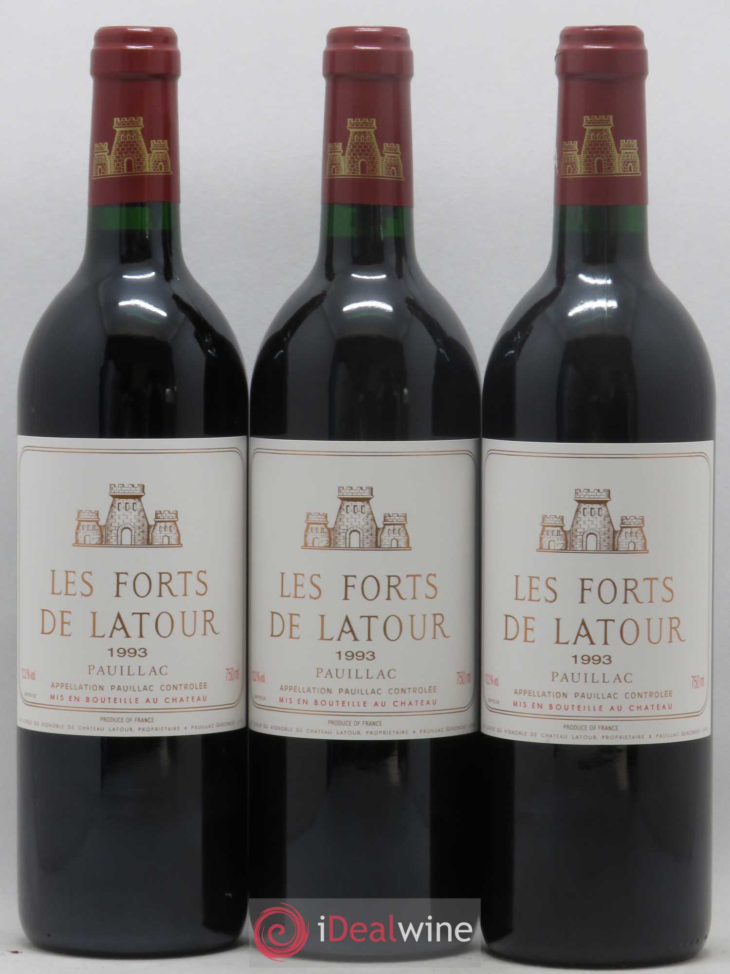 Les Forts de Latour Second Vin 1993 - Lot de 12 bouteilles - 4