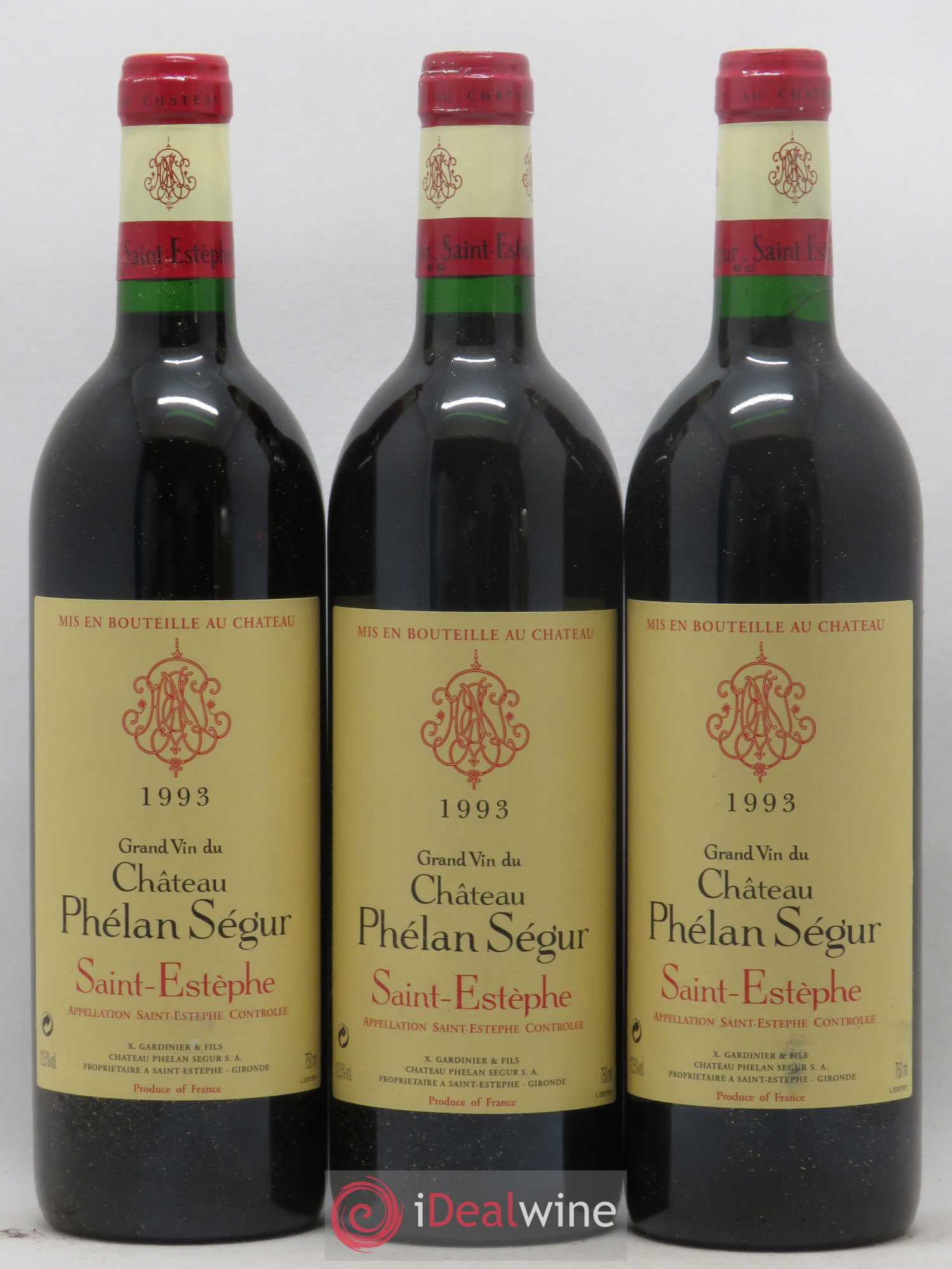 Château Phélan Ségur 1993 - Lot de 12 bouteilles - 3