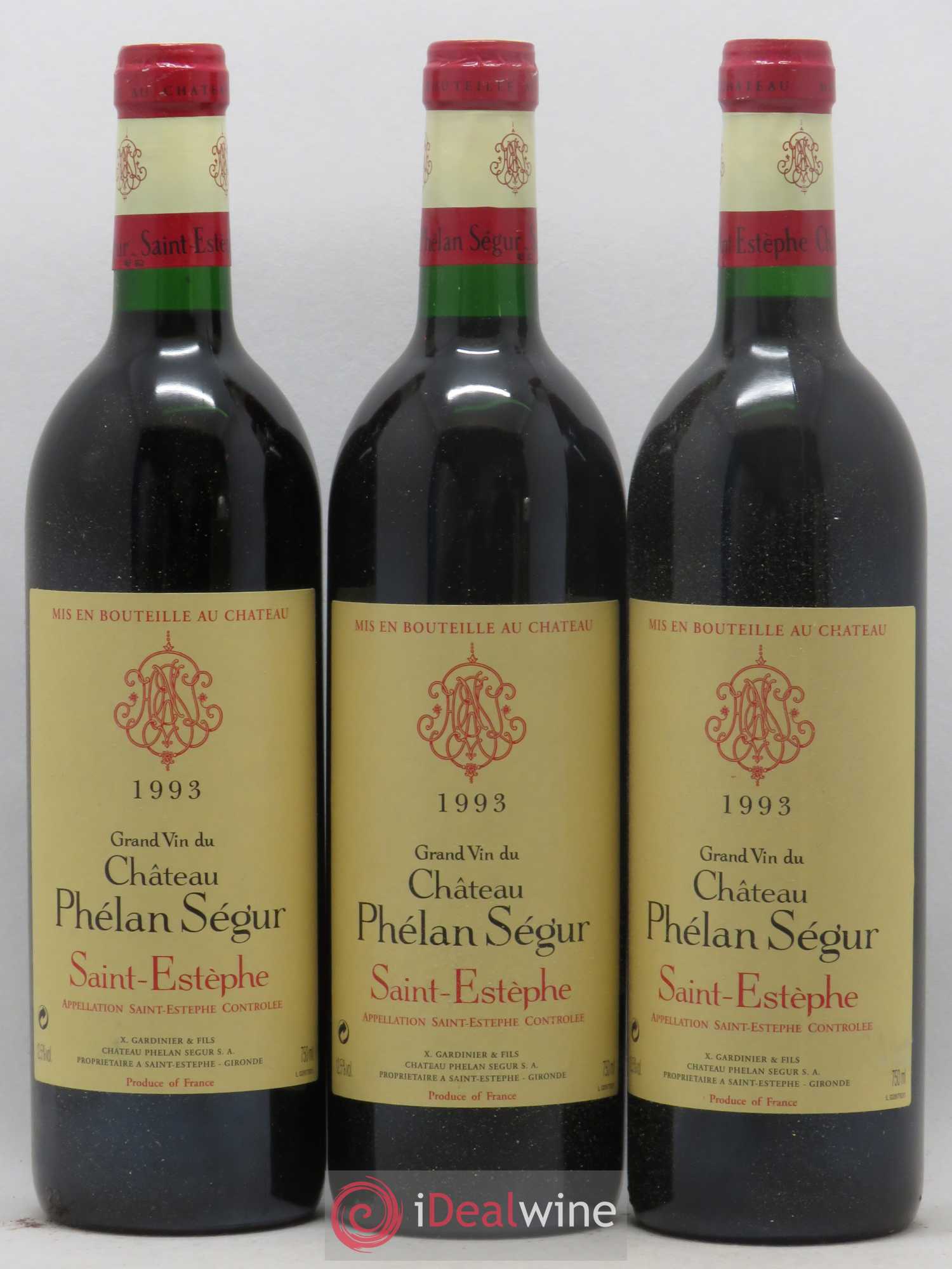Château Phélan Ségur 1993 - Lot de 12 bouteilles - 4