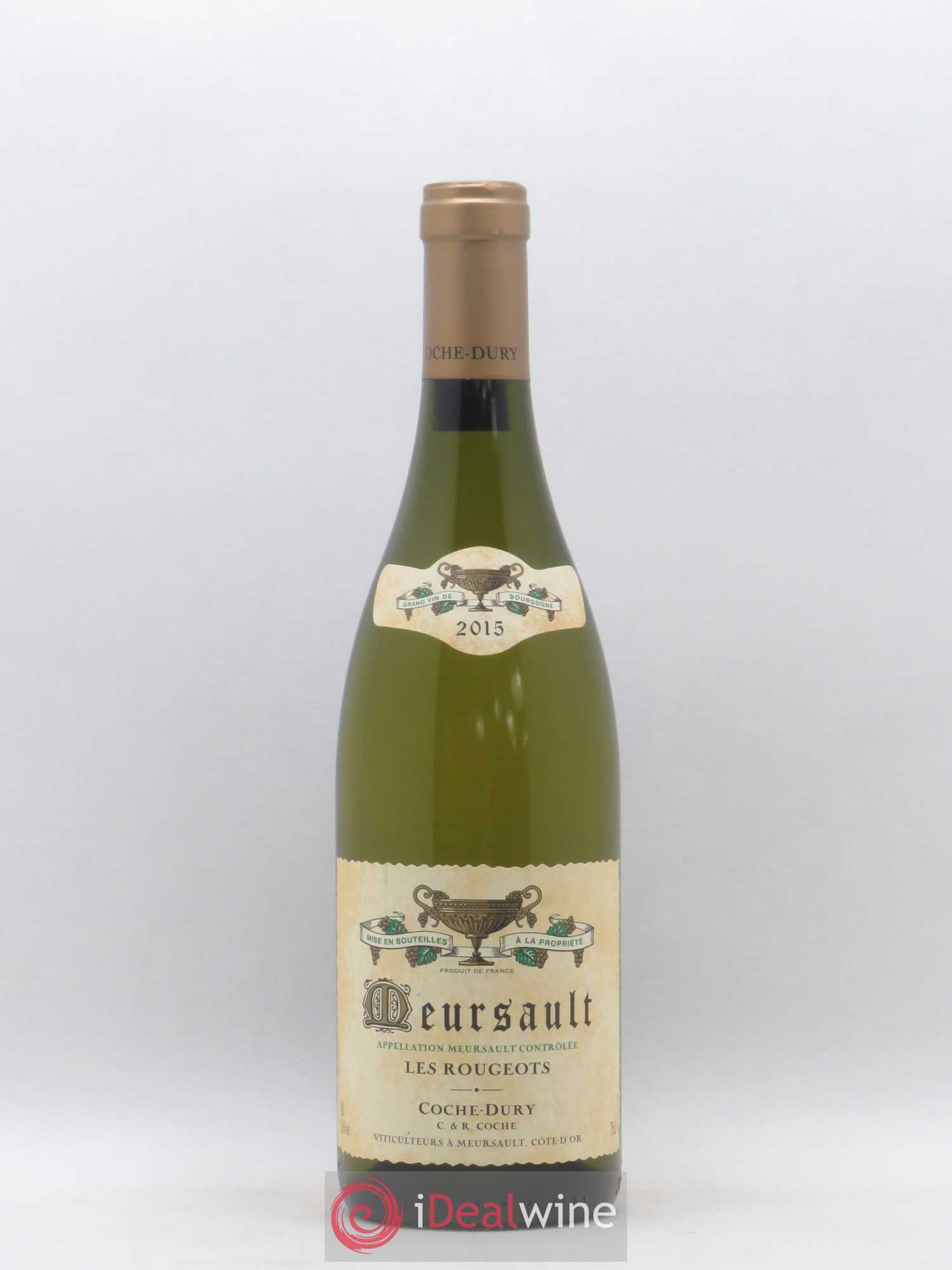 Meursault Les Rougeots Coche Dury (Domaine) 2015 - Lot de 1 bouteille - 0