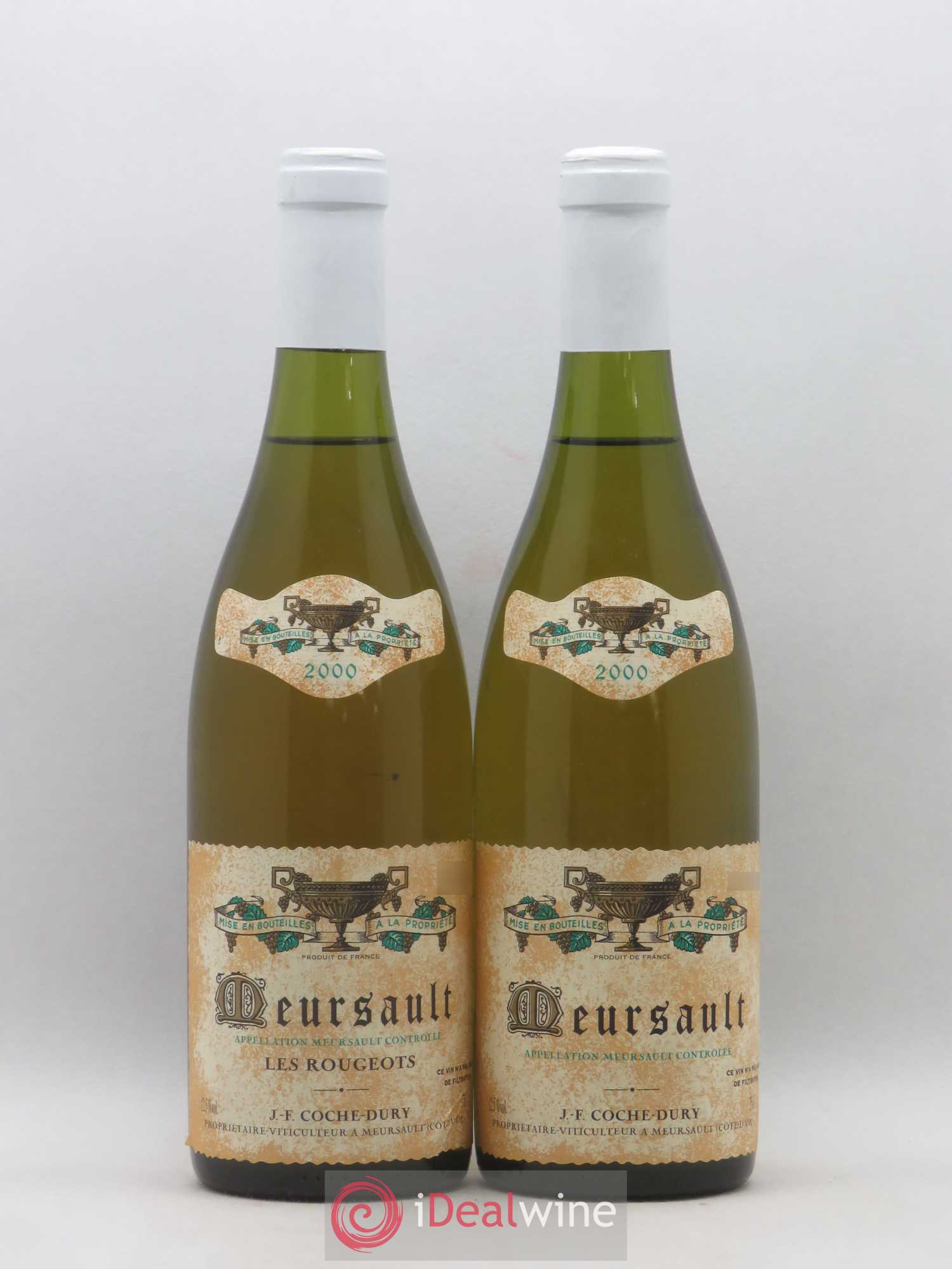 Meursault Coche Dury (Domaine) 2000 - Lot de 2 bouteilles - 0