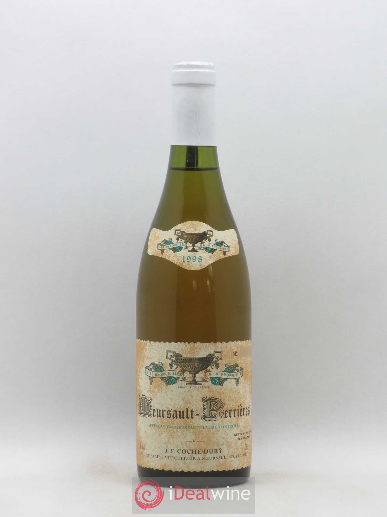 Meursault 1er Cru Perrières Coche Dury (Domaine) 1998 - Lot de 1 bouteille - 0